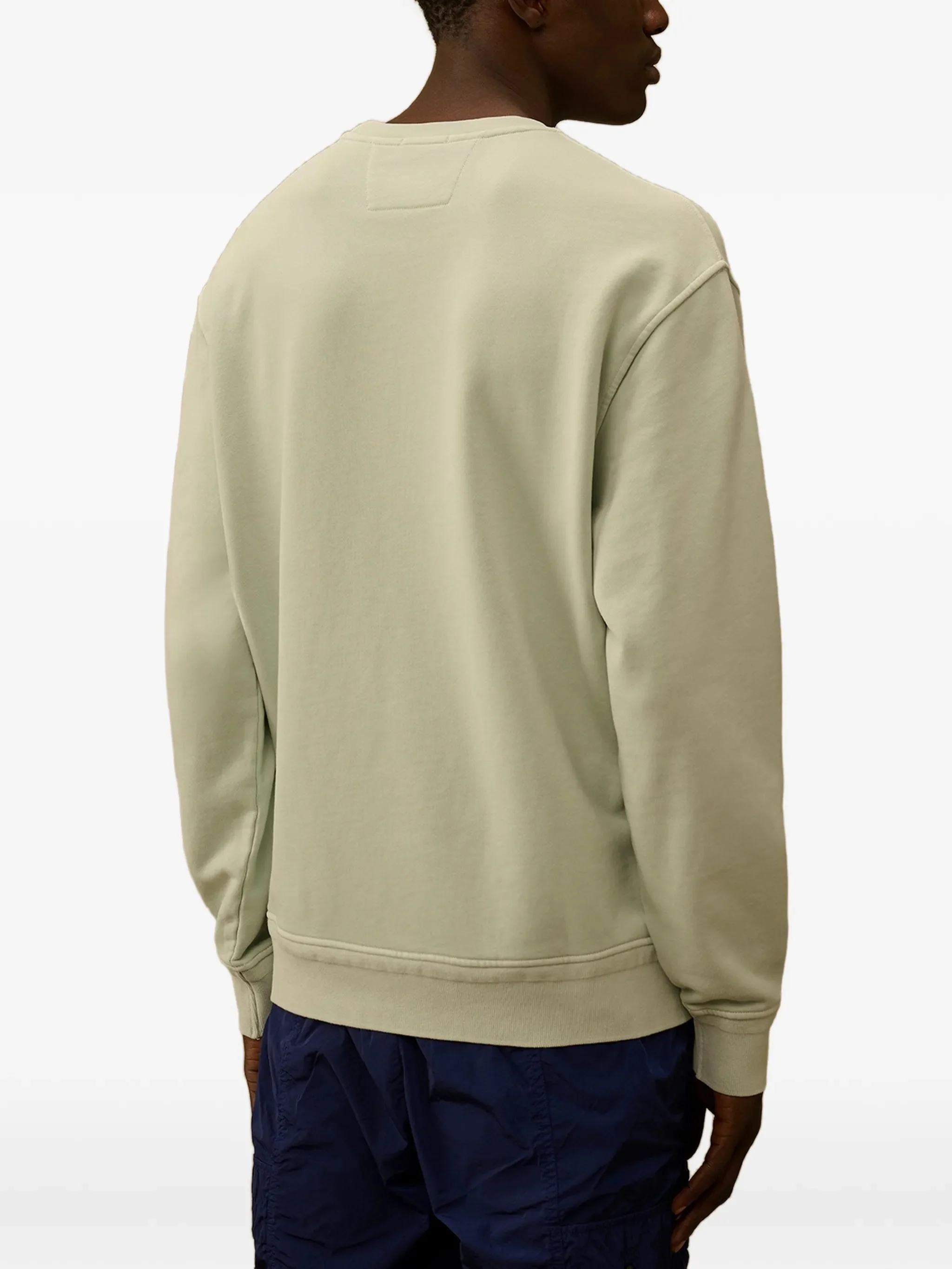 Cp Company Men's Mini Cotton Crewneck Sweatshirt with Pocket - Image 4