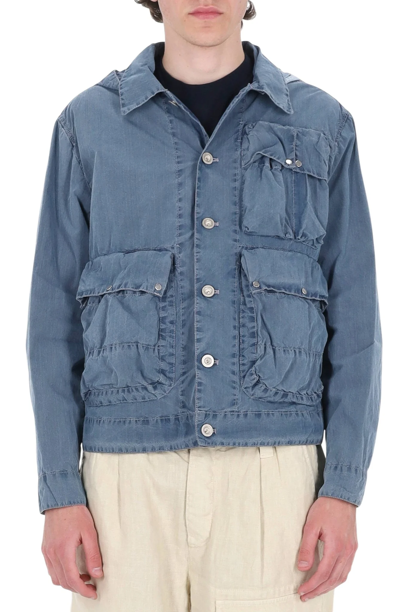 Cp Company Men's Stylish Denim Coat