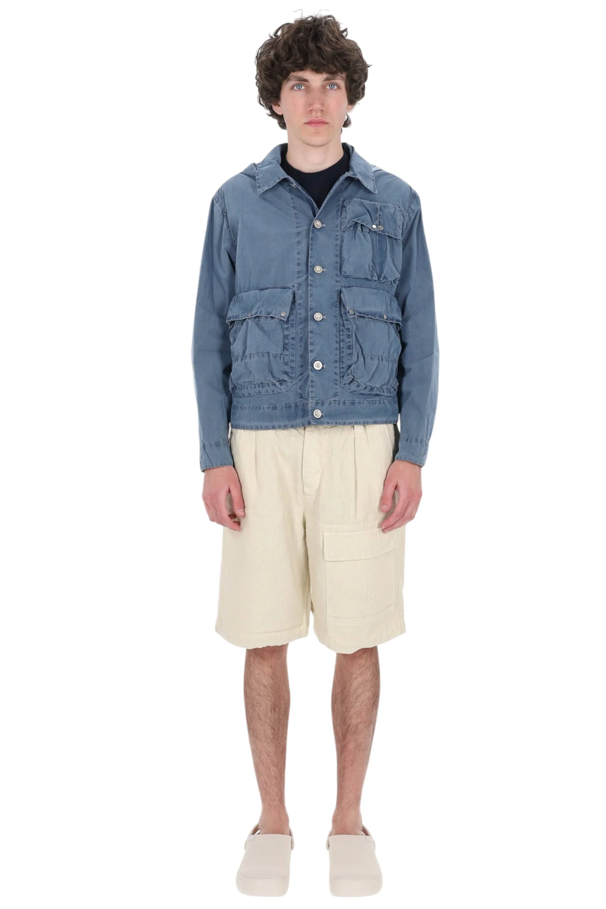 Cp Company Men's Stylish Denim Coat - Image 2