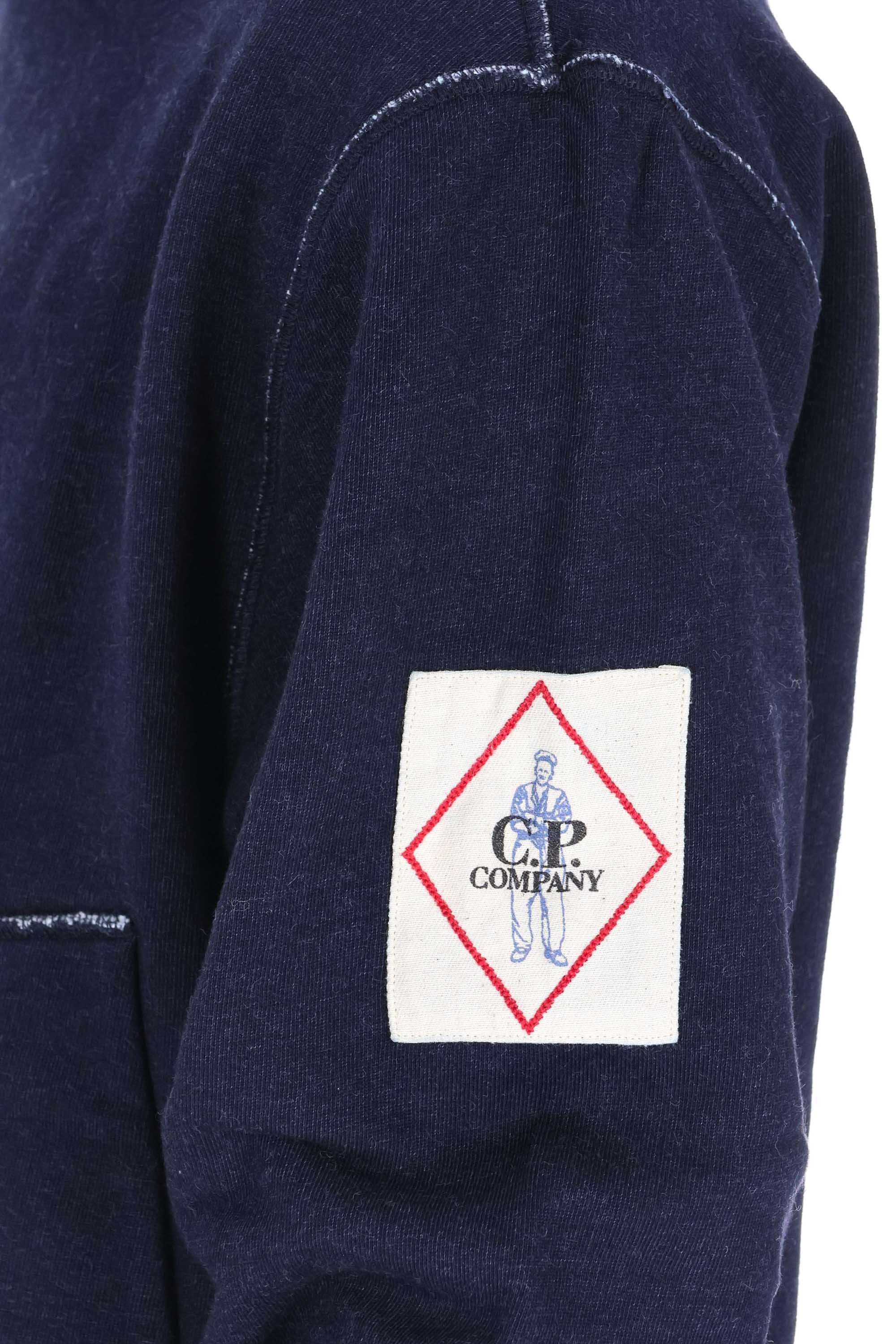 Cp Company Mini Denim Sweater for Men - FW25 Collection - Image 5