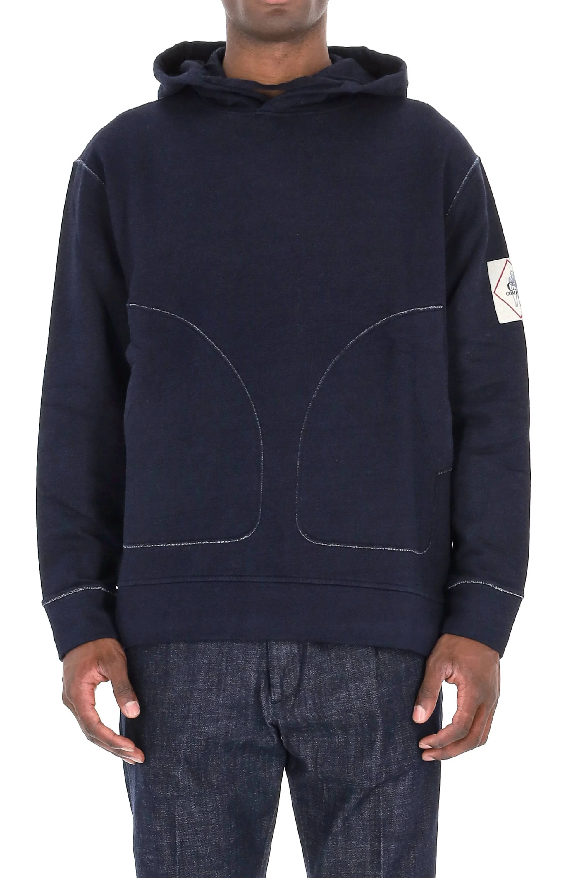 Cp Company Mini Denim Sweater for Men - FW25 Collection - Image 6