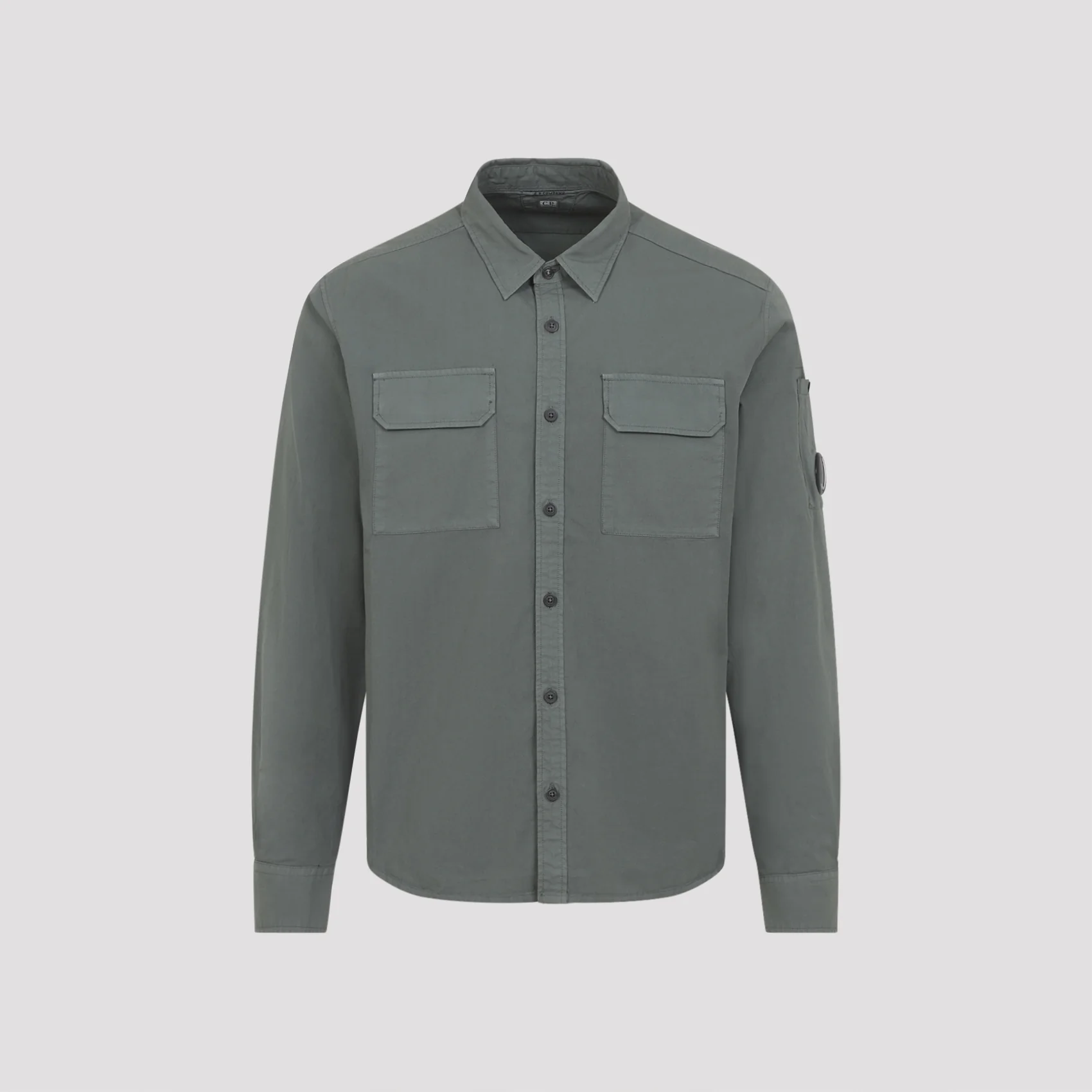 Cp Company Organic Cotton Gabardine Shirt for Men - SS26 Collection - Image 3