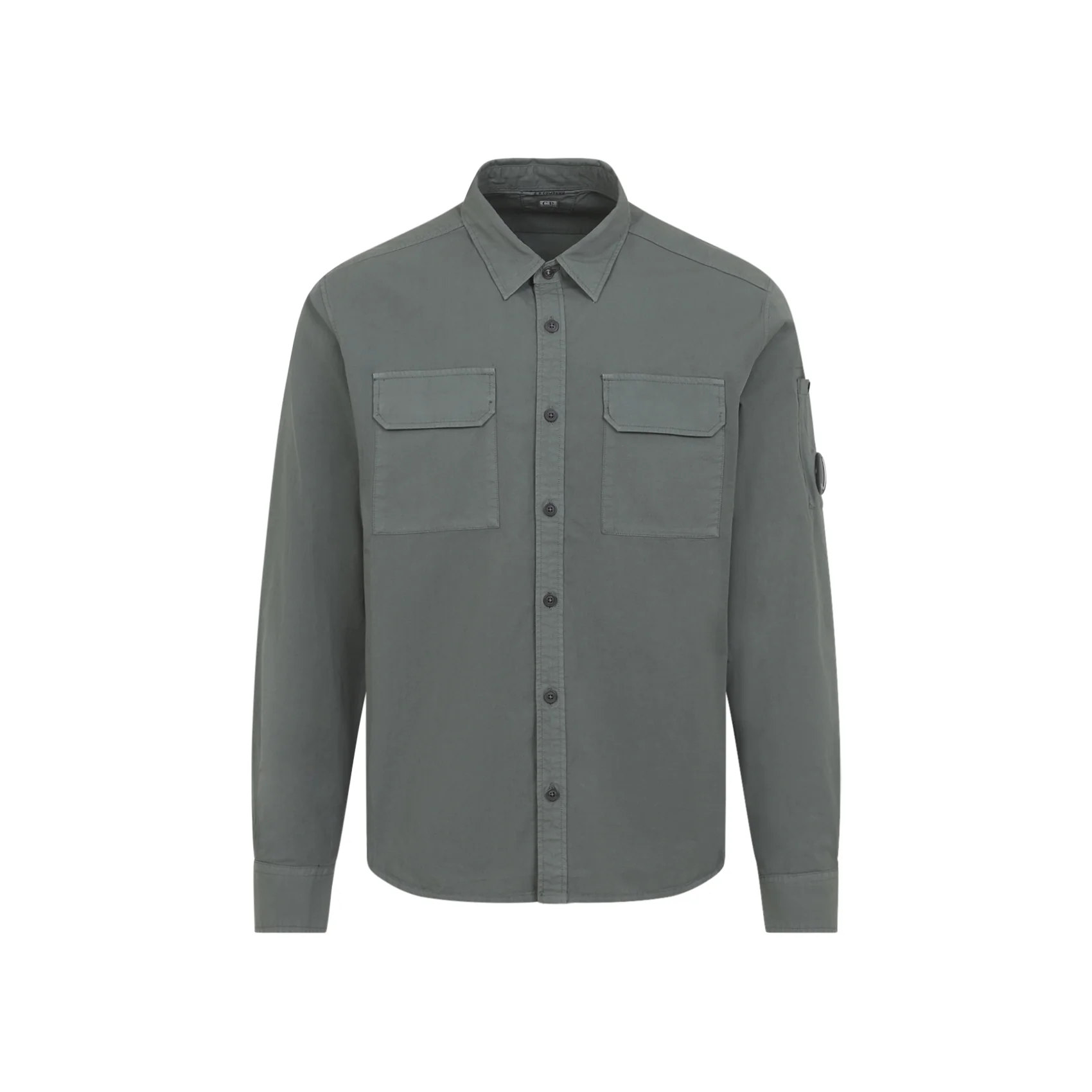Cp Company Organic Cotton Gabardine Shirt for Men - SS26 Collection - Image 4
