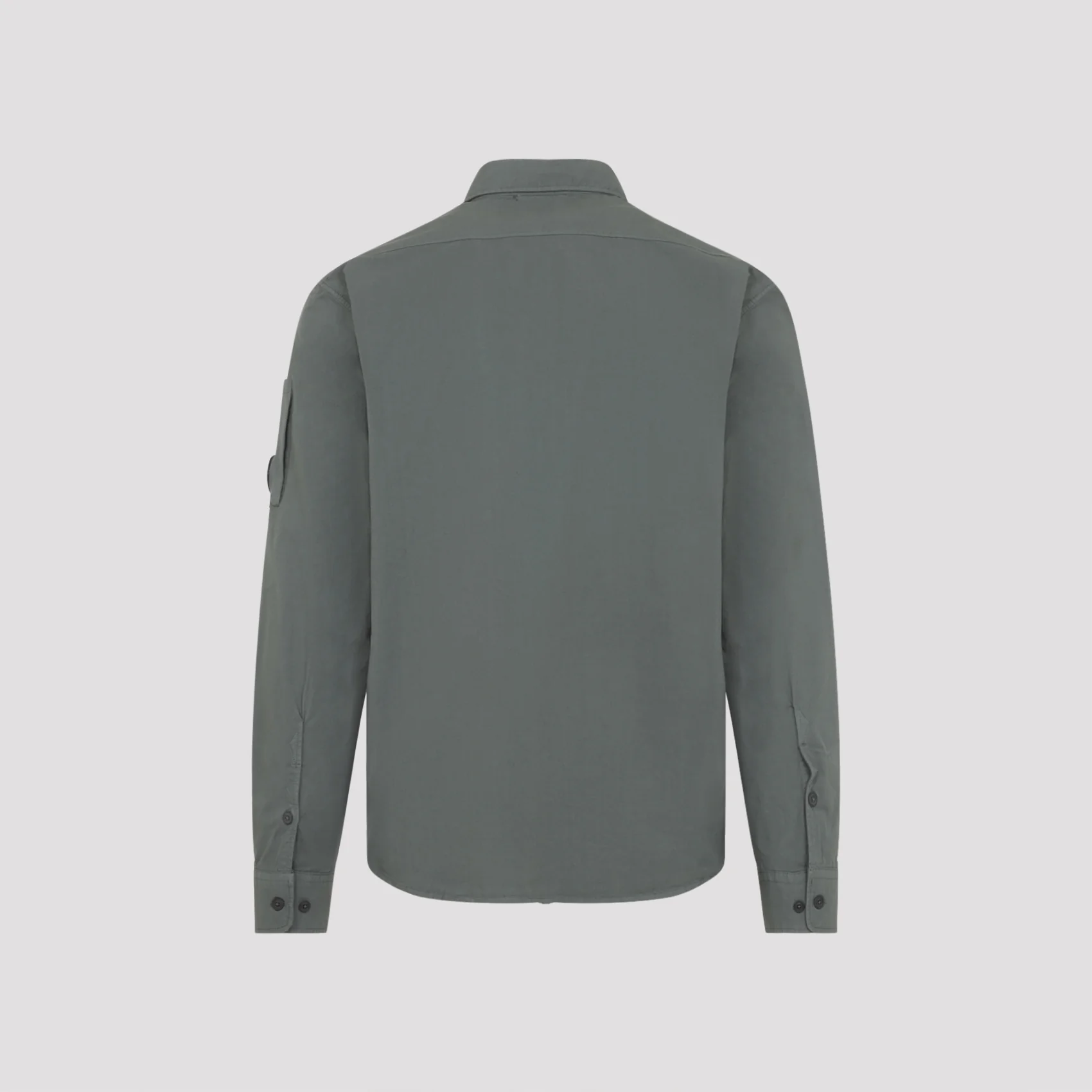 Cp Company Organic Cotton Gabardine Shirt for Men - SS26 Collection - Image 7
