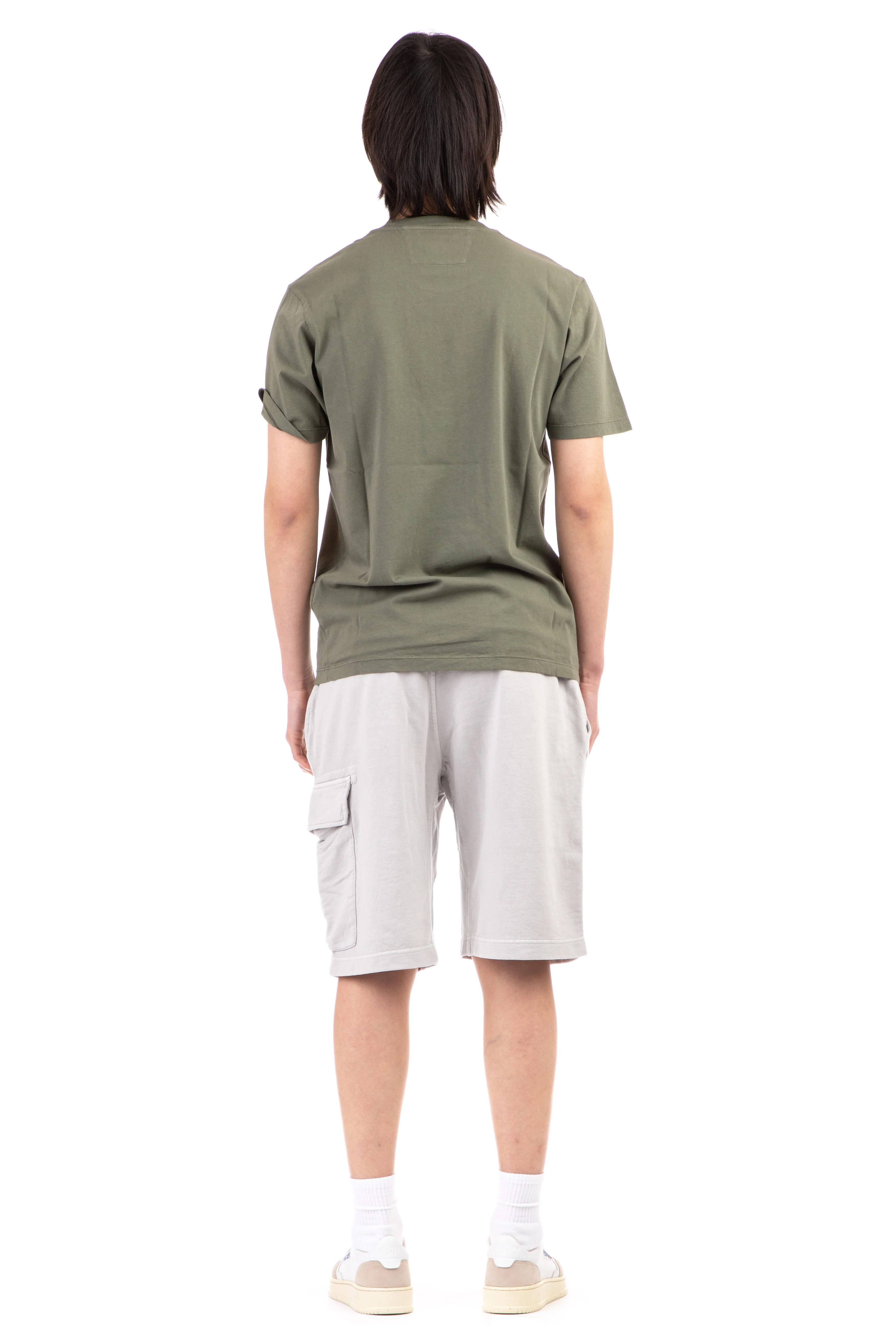 Cp Company Relaxed Fit Tie-Dye Effect T-Shirt with Graphic Print - Image 3