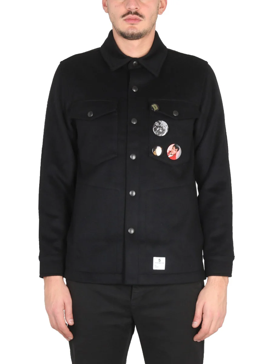 DEPARTMENT FIVE Structured Jacket with Decorative Pins - Image 5