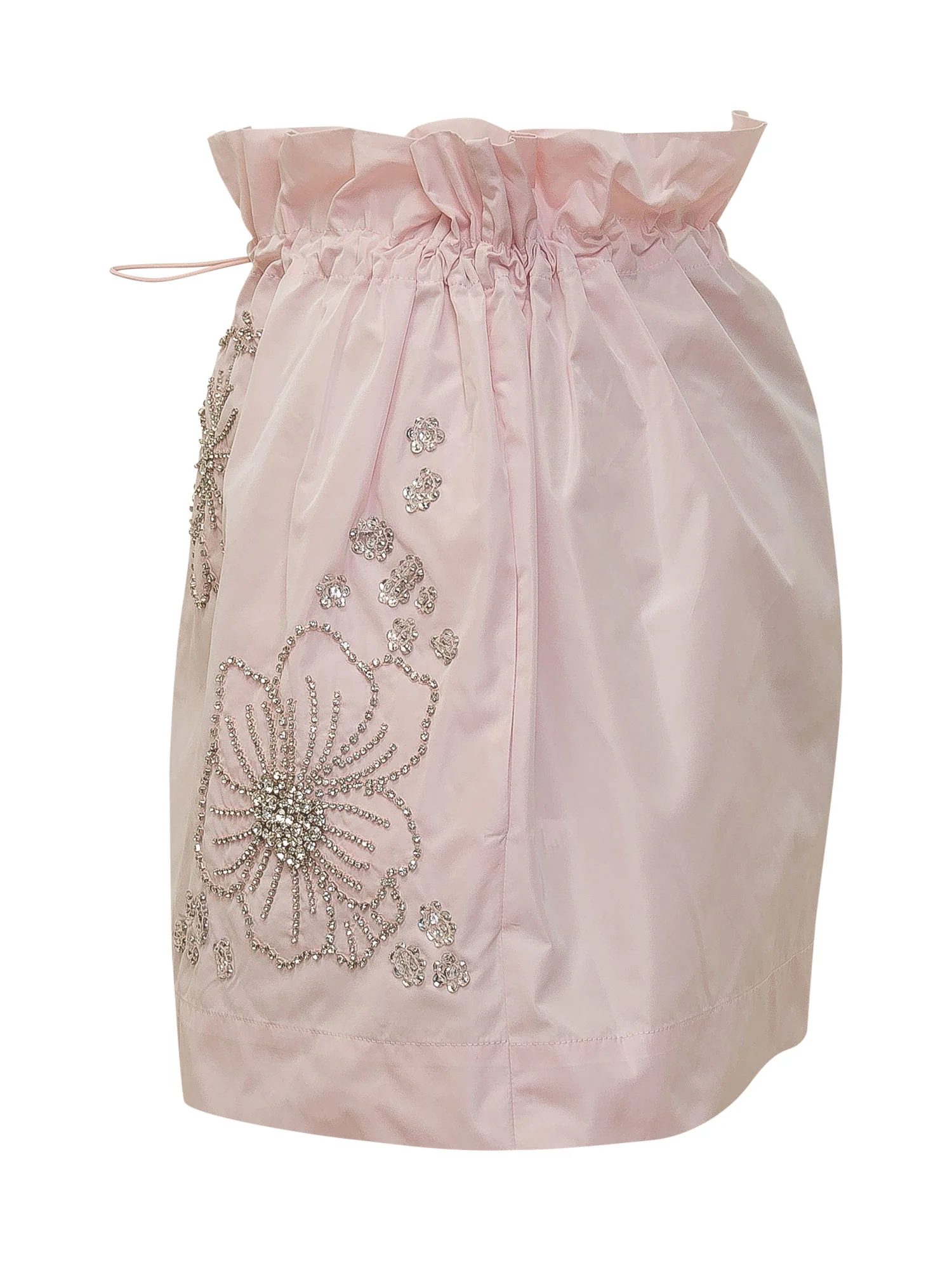 Des Phemmes Mini Skirt with Floral Embroidery - Image 3