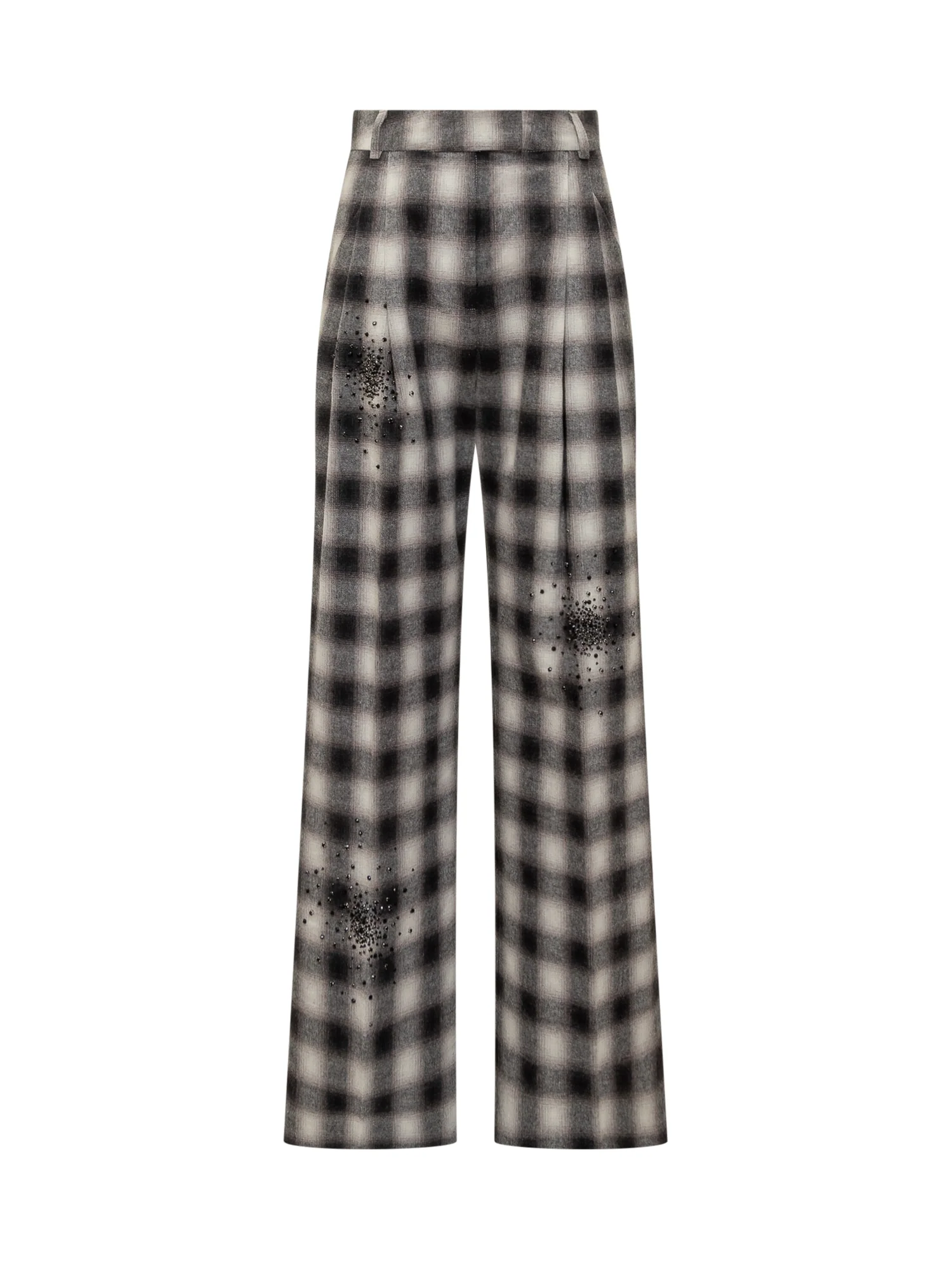 Des Phemmes Painted Trousers with Tailored Details