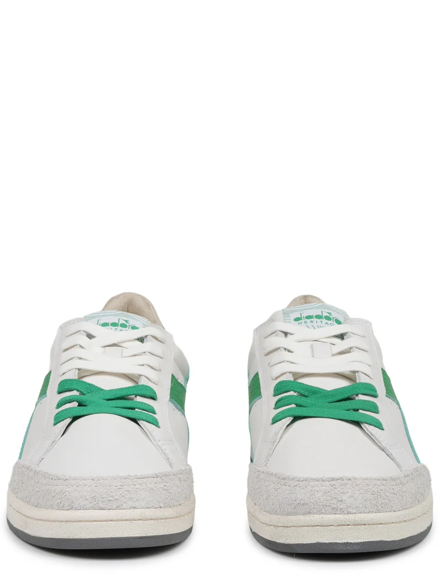 Diadora Prestige Used Leather Sneakers for Men - Image 3