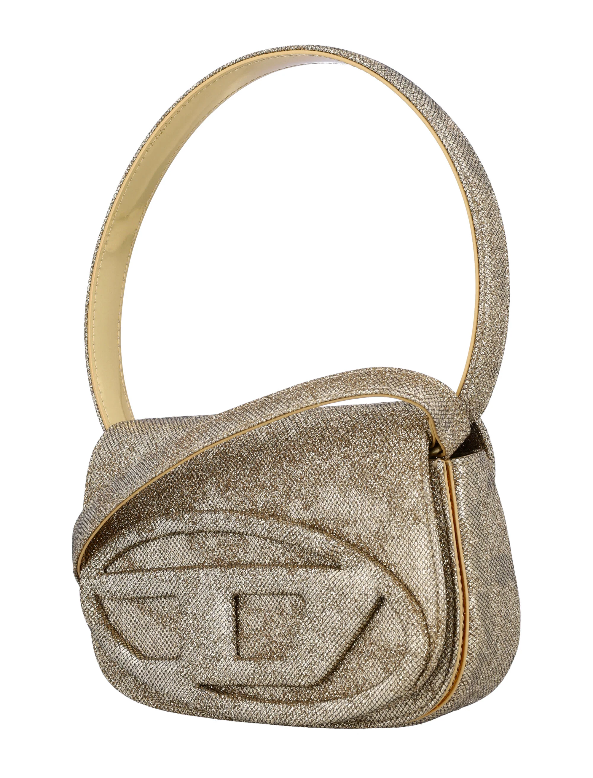 Diesel 1DR-Iconic 1DR Bag in Glitter-camo Lurex - Image 3