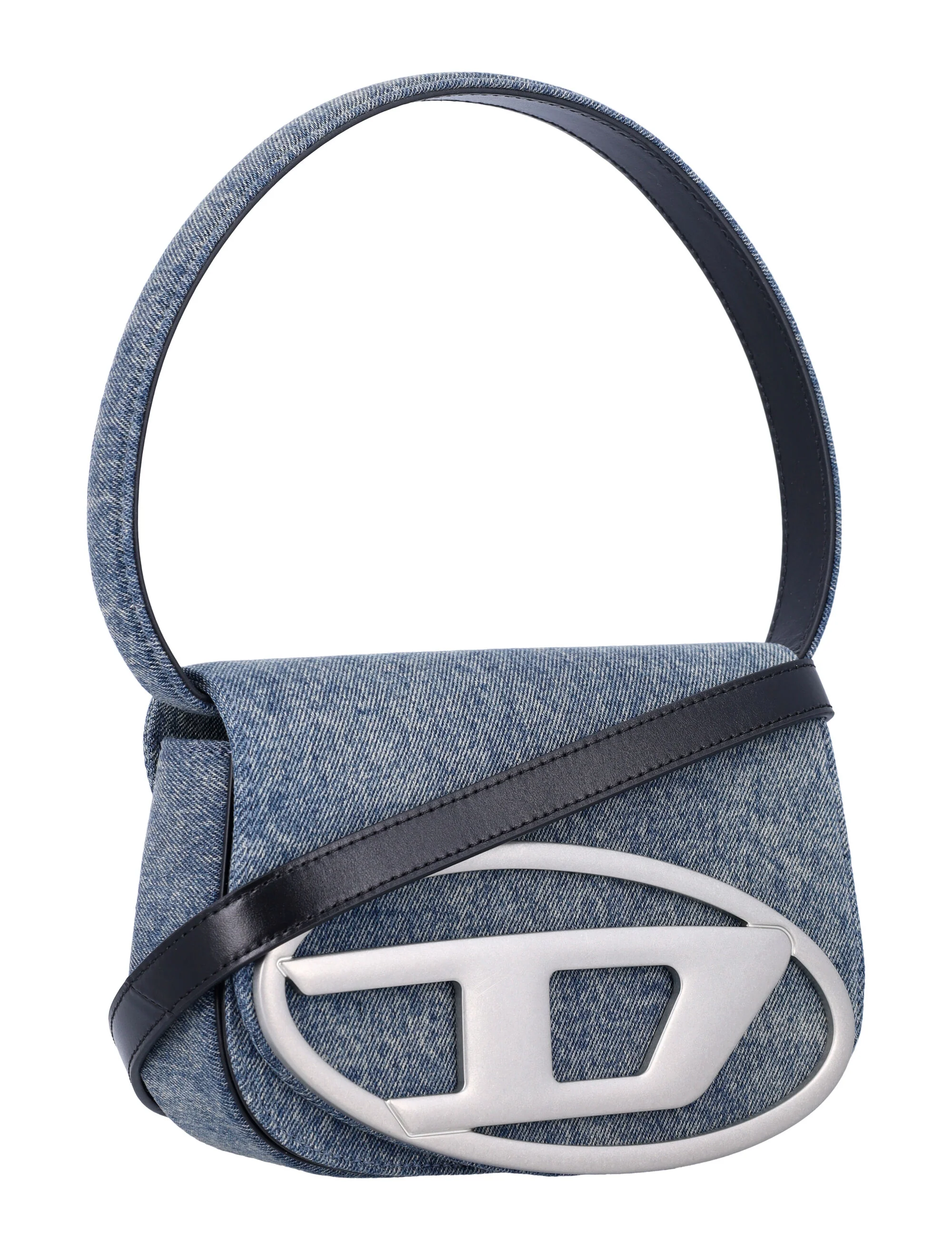 DIESEL 1DR-Iconic Shoulder Bag in Solarised Denim - Image 7