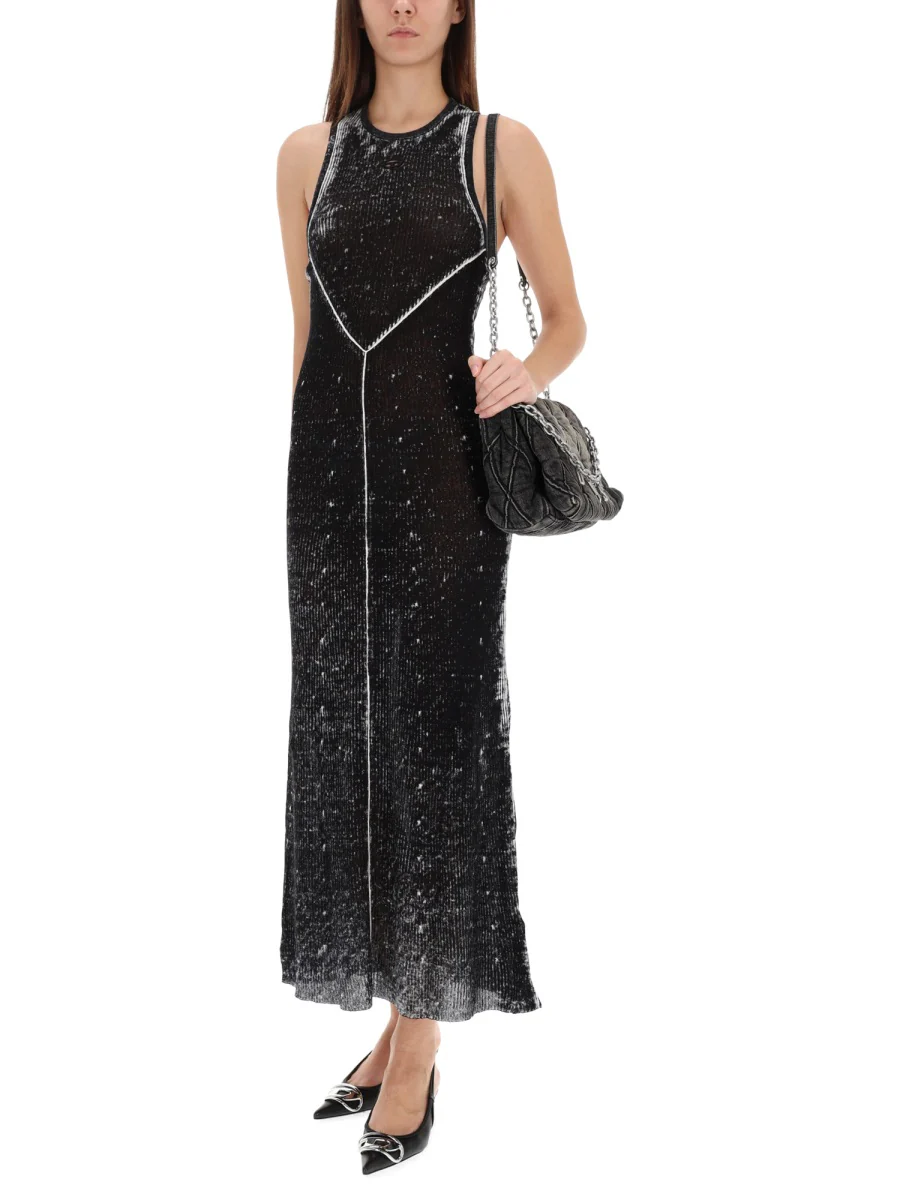 Diesel Chic Linen Mini Dress for Women - Image 2