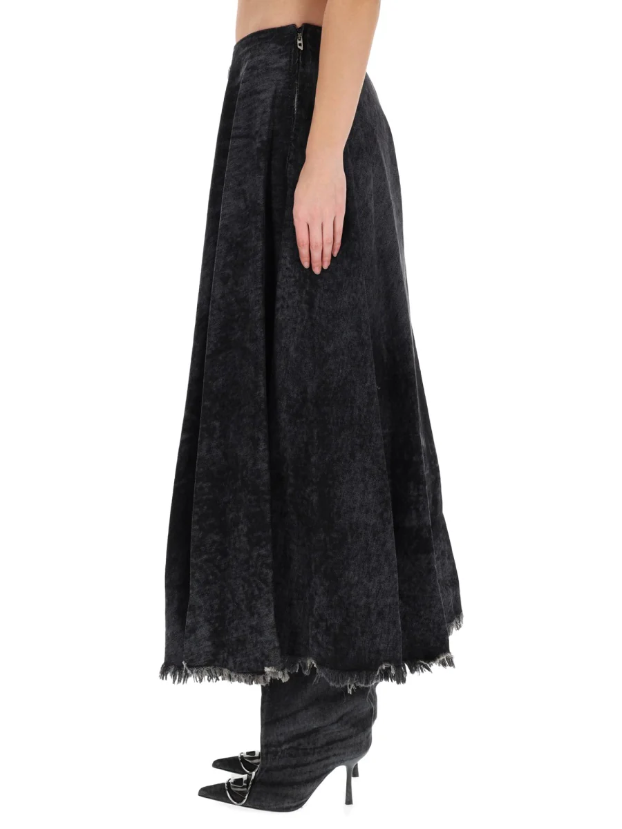 Diesel Chic Mini Skirt for Women - FW25 Collection - Image 3