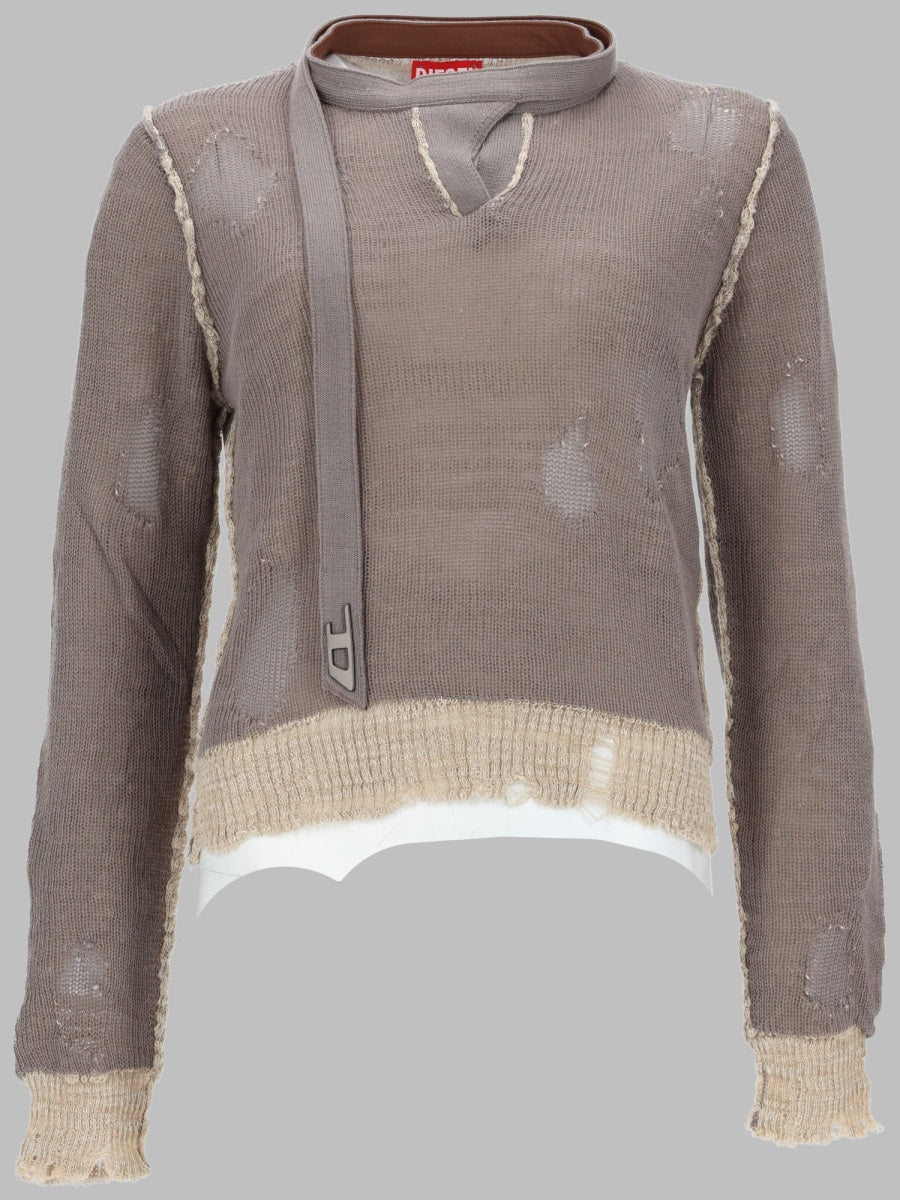 Diesel Chic Women’s Cotton Blend Sweater