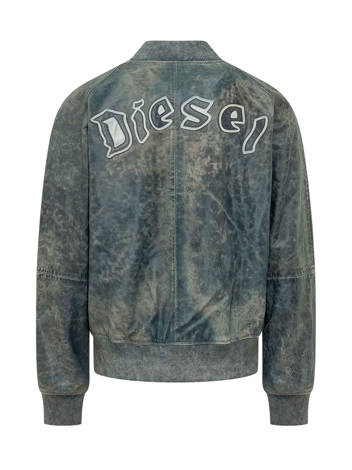 Diesel Distressed Denim Jacket - Size L - Image 2