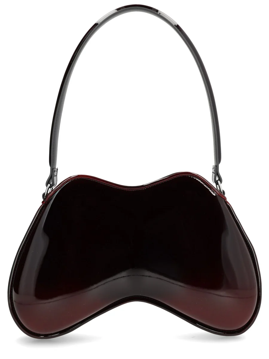 Diesel Double-D-Rigid Shoulder Bag in Dégradé Glossy PU - Image 3