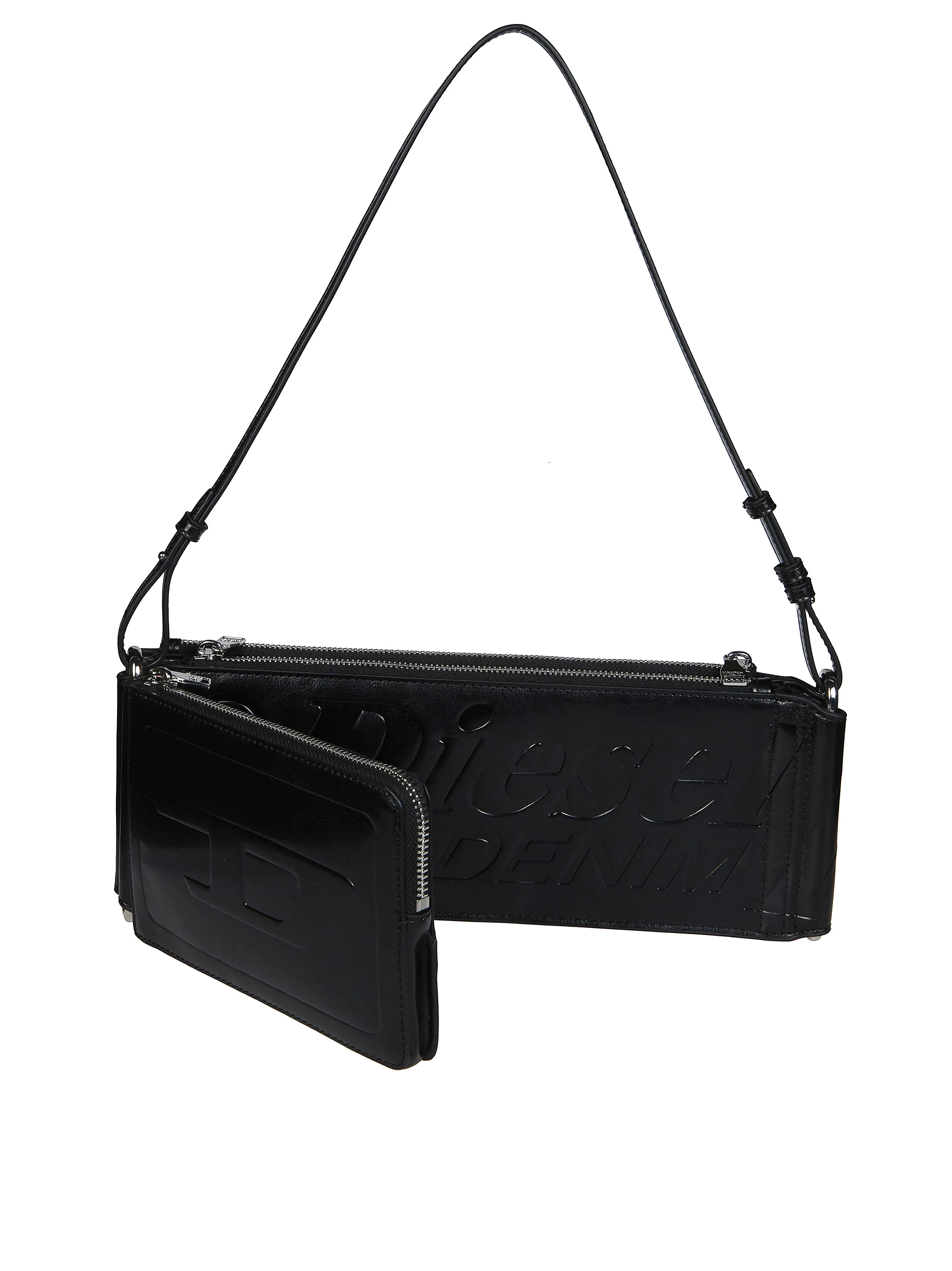 Diesel Flag-D-Modular Logo-embossed Shoulder Bag - Image 2