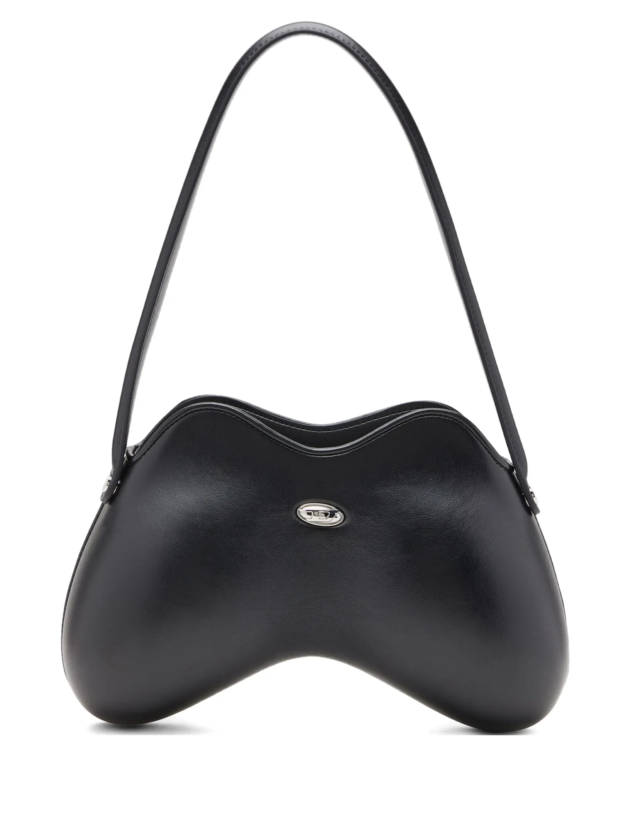 DIESEL Medium Double-D Curved Shoulder Bag - Image 4