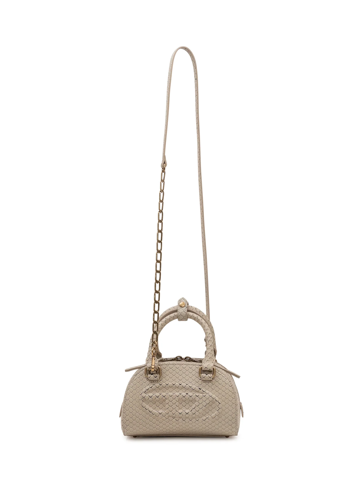 Diesel Mini Dome Shoulder Bag with Zip and Handles - Image 2