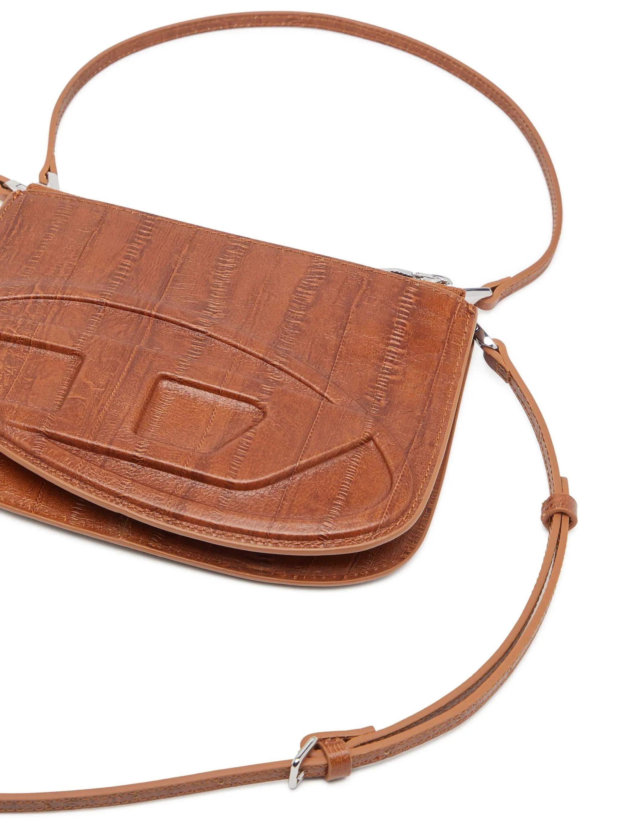 Diesel Mini Twin Shoulder Handbag with Adjustable Strap - Image 4