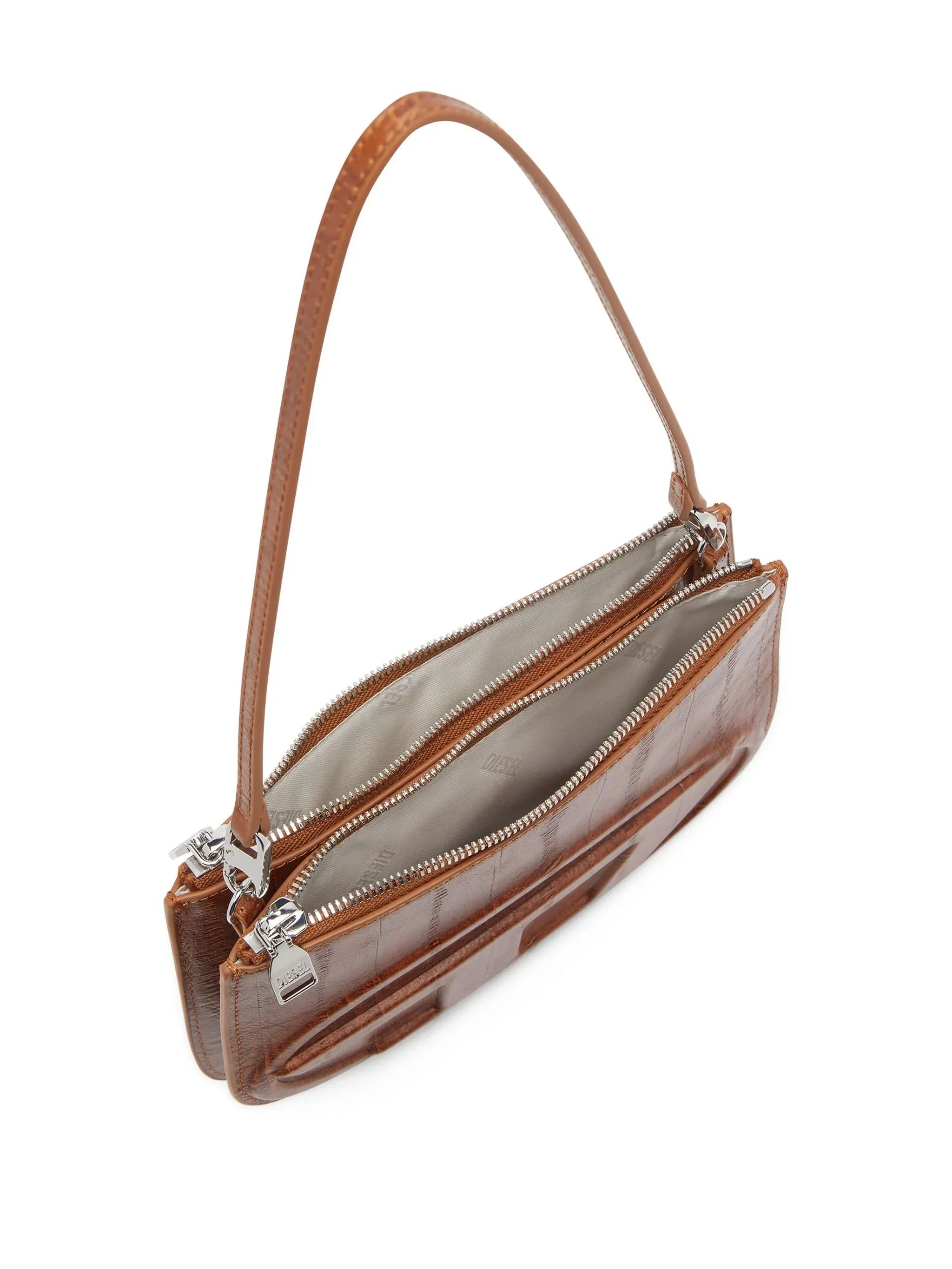 Diesel Mini Twin Shoulder Handbag with Adjustable Strap - Image 5