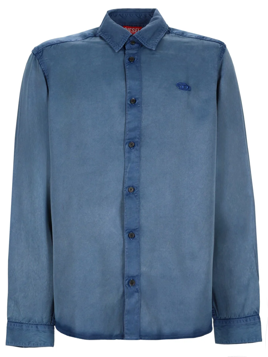 Diesel Premium Men's Viscose Short Sleeve Shirt