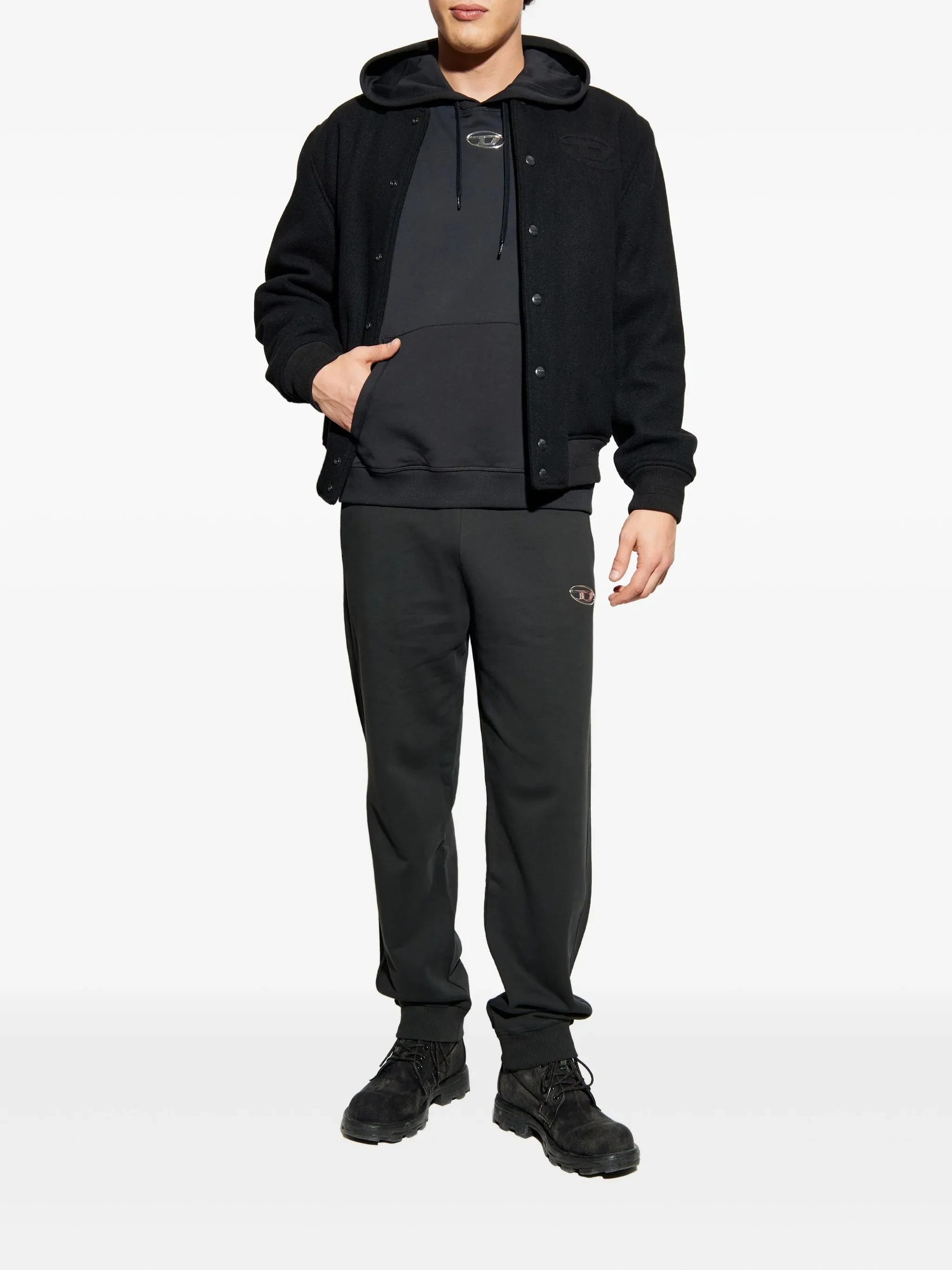 Diesel Regular Fit Urban Hoodie - Size L - Image 3
