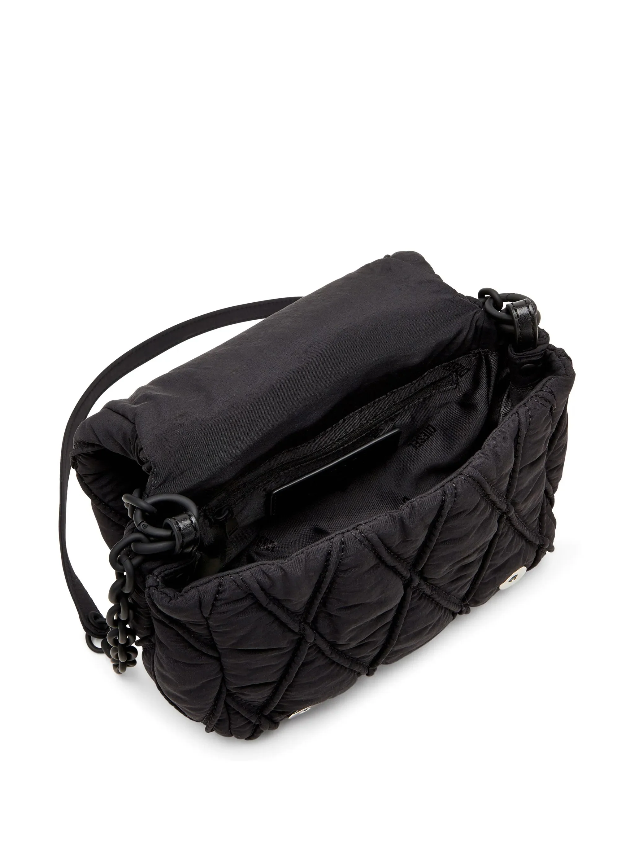 Diesel Removable Handle Bag with Chain and Strap - Image 3