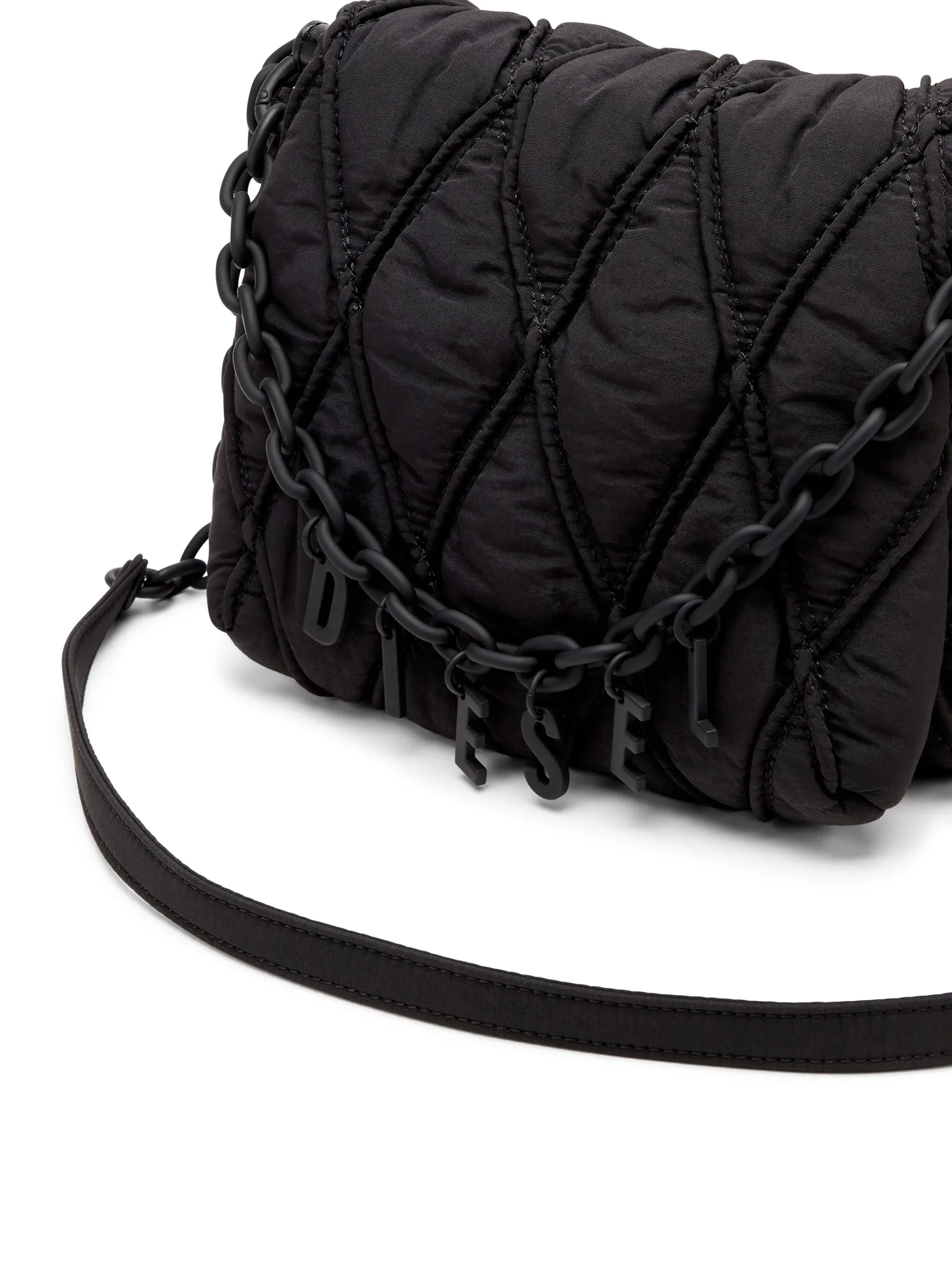 Diesel Removable Handle Bag with Chain and Strap - Image 5