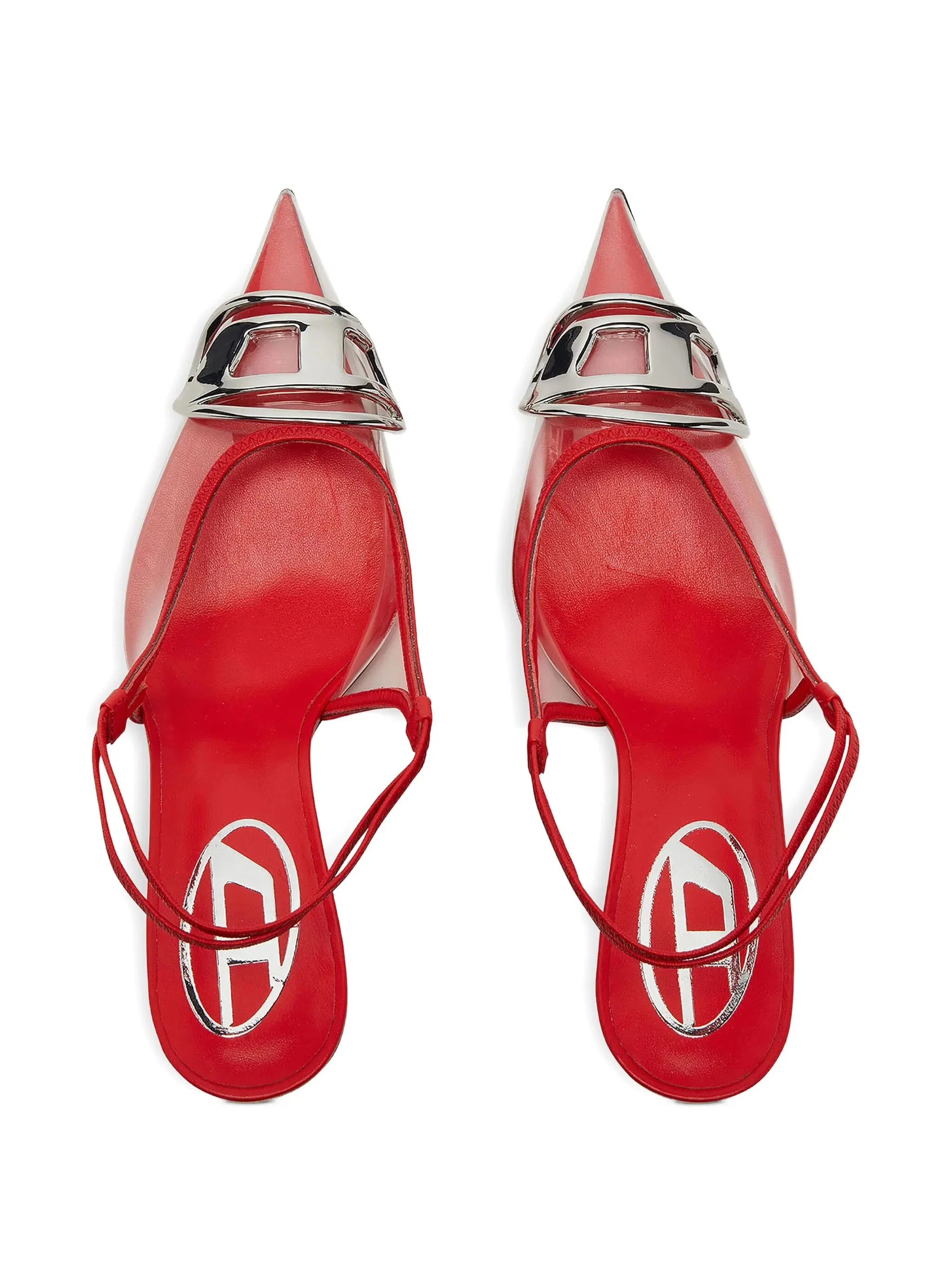 Diesel Slingback Straps 9 cm Stiletto Heels - Image 3