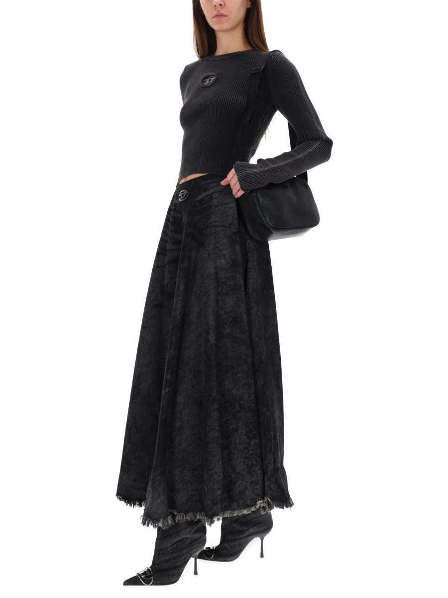 Diesel Stylish Women's Mini T-Shirt for FW25 - Image 2