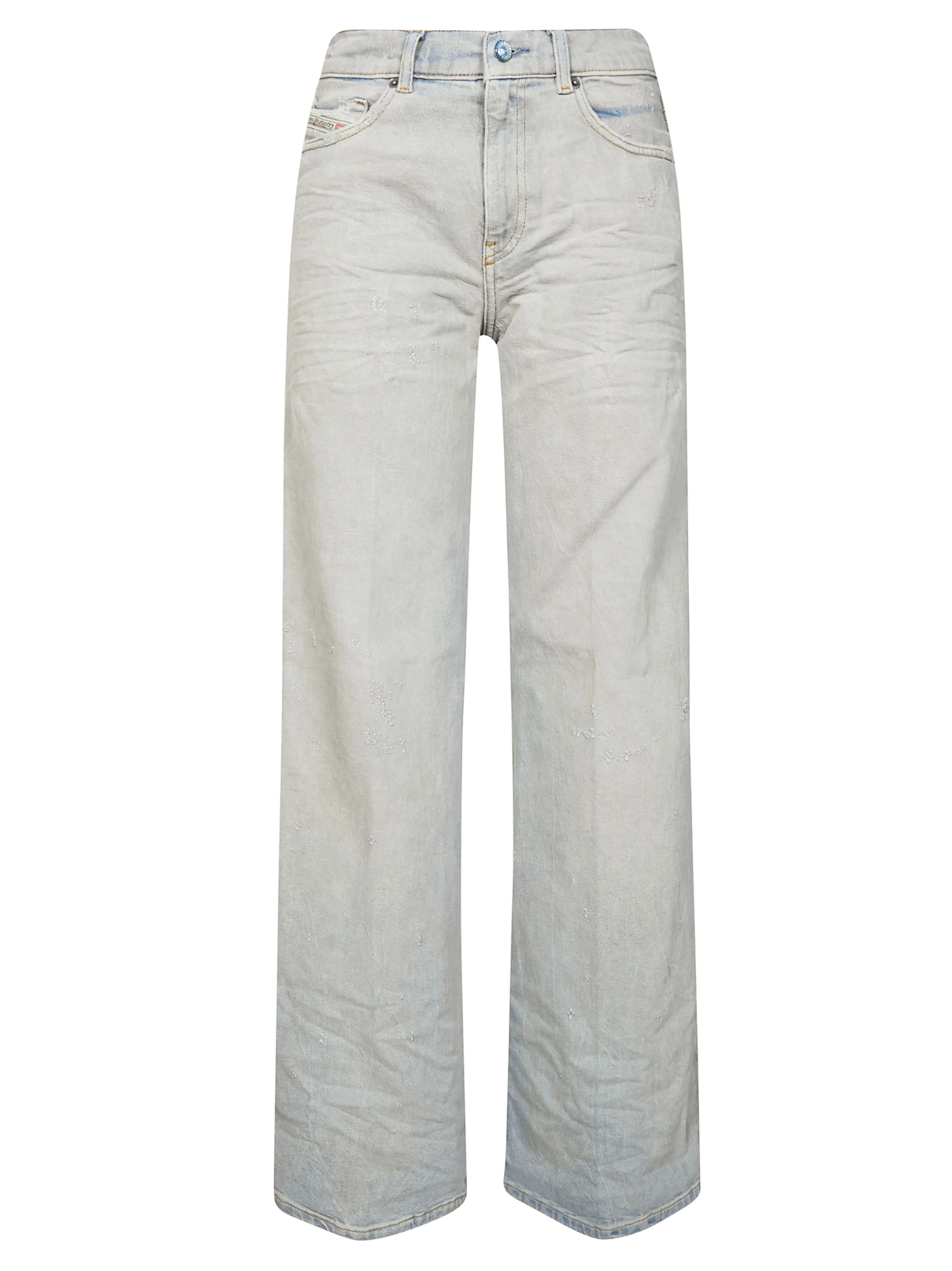 Diesel Trendy Mini Paint-Themed Women's Jeans
