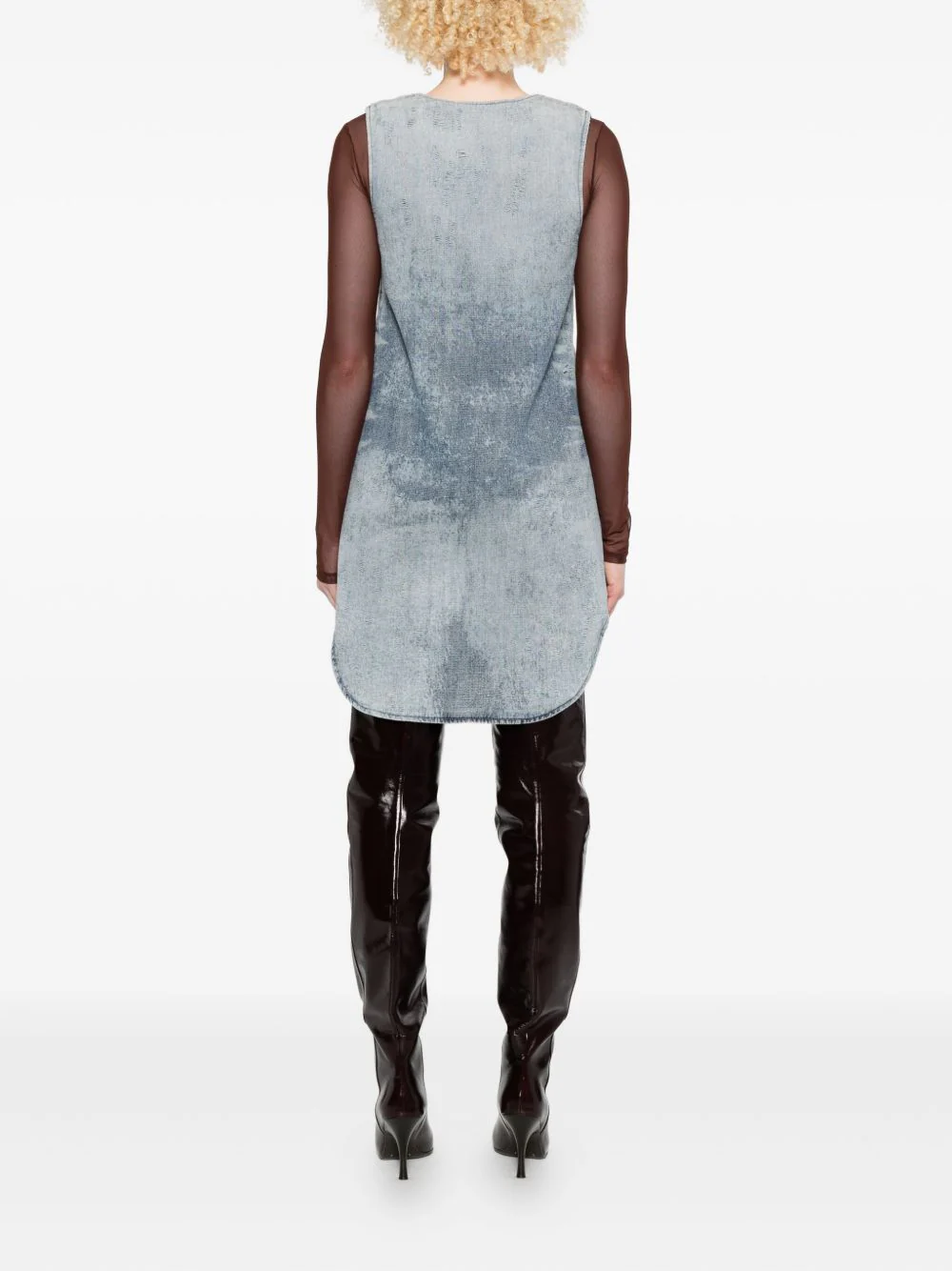 DIESEL Womens Denim De-Bety Dress - Image 5