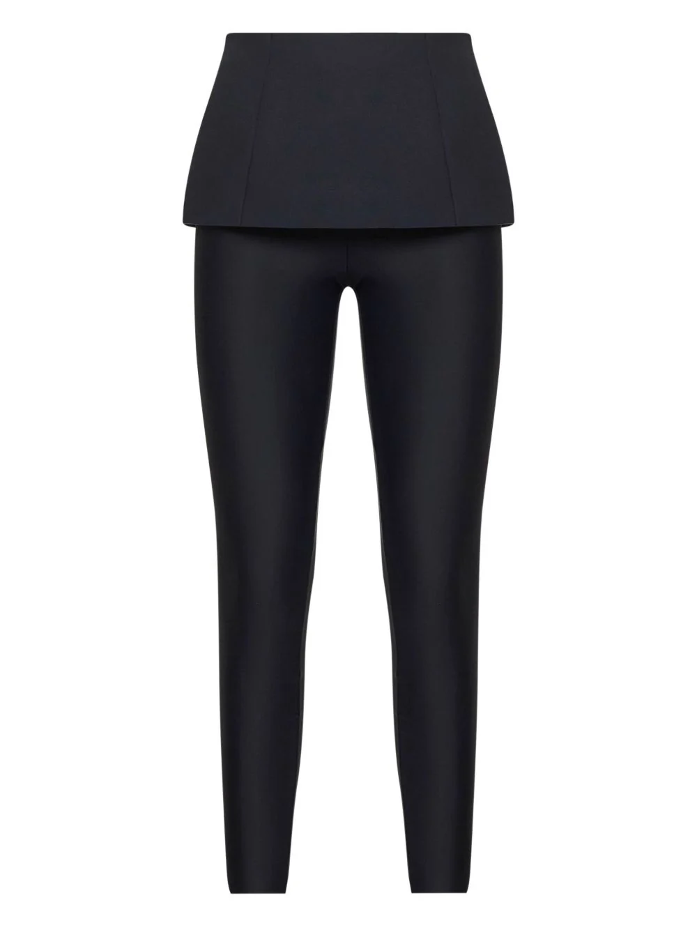 Diesel Women's Mini Skirt Culottes Leggings with Back Zip Closure - Image 2
