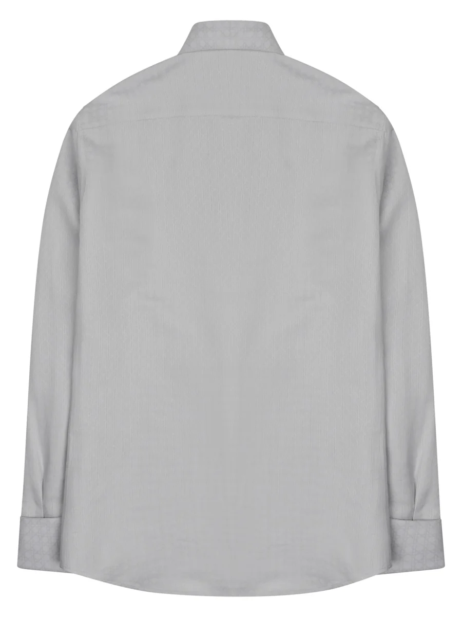 Dior Silk-Cotton Blend Shirt for Men - FW25 - Image 2