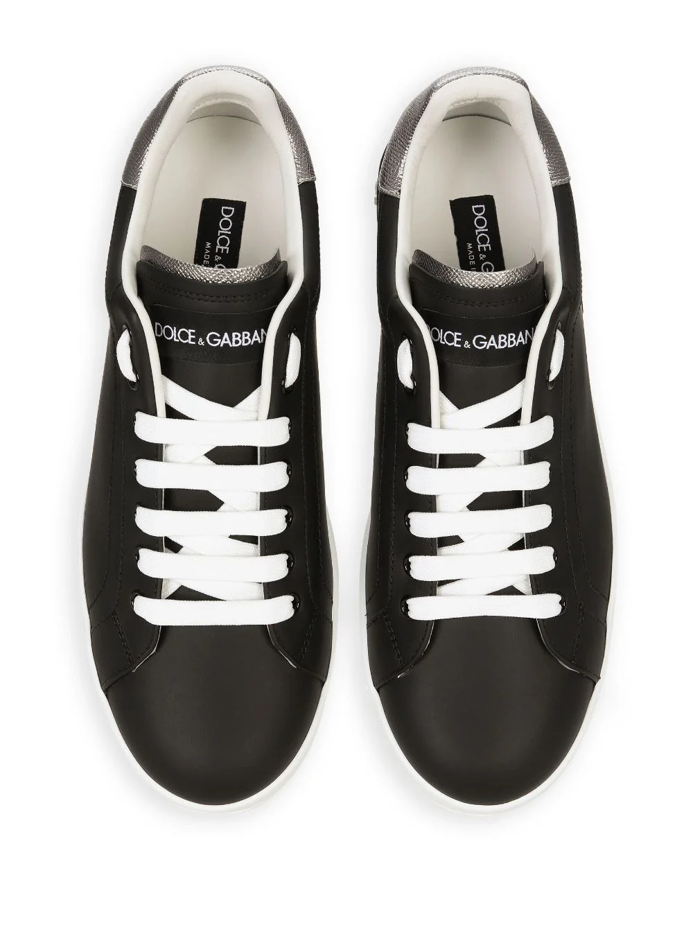 Dolce & Gabbana Calfskin Nappa Portofino Sneakers - Image 4