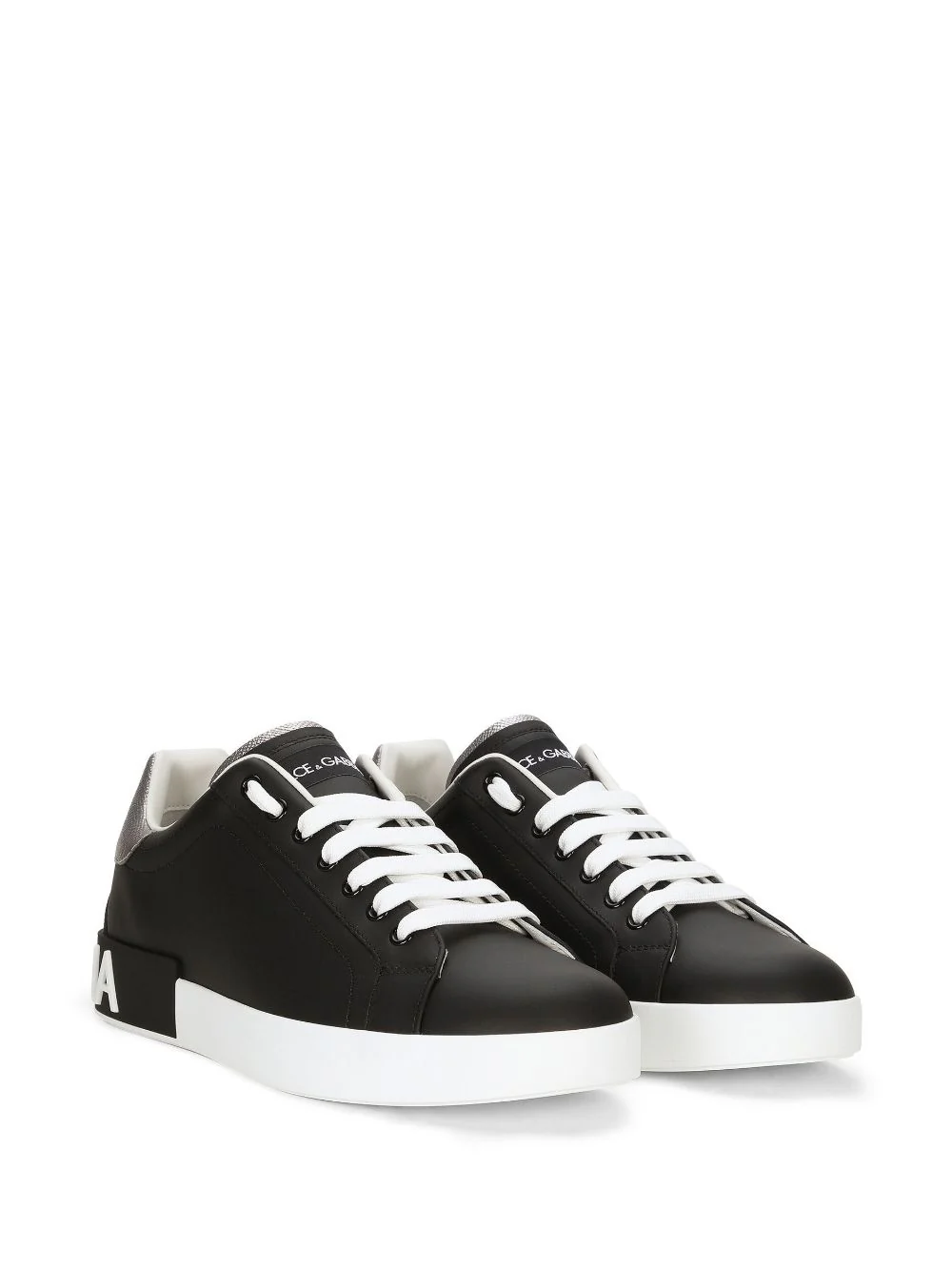 Dolce & Gabbana Calfskin Nappa Portofino Sneakers - Image 7