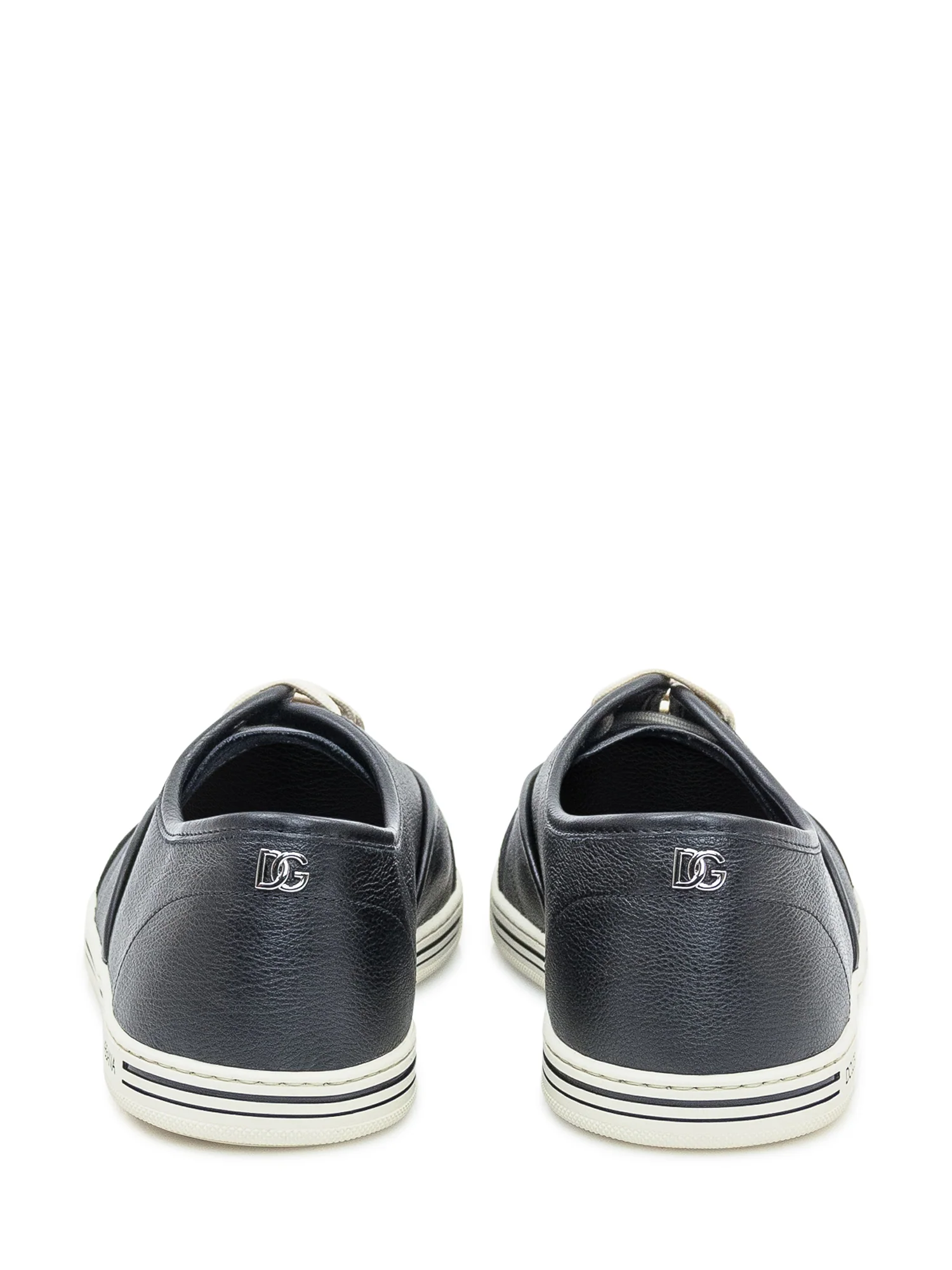 Dolce & Gabbana Classic Leather High-Top Sneakers - Image 3