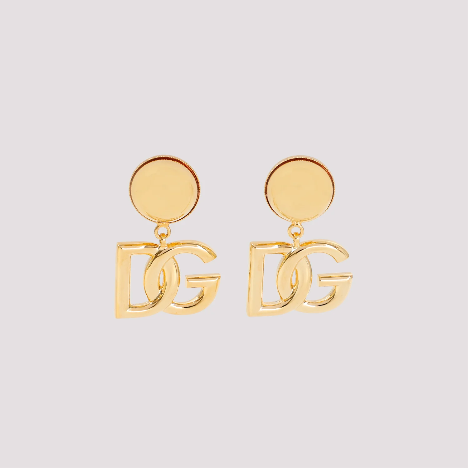 DOLCE & GABBANA Clip-on Earrings with DG Logo - Image 2