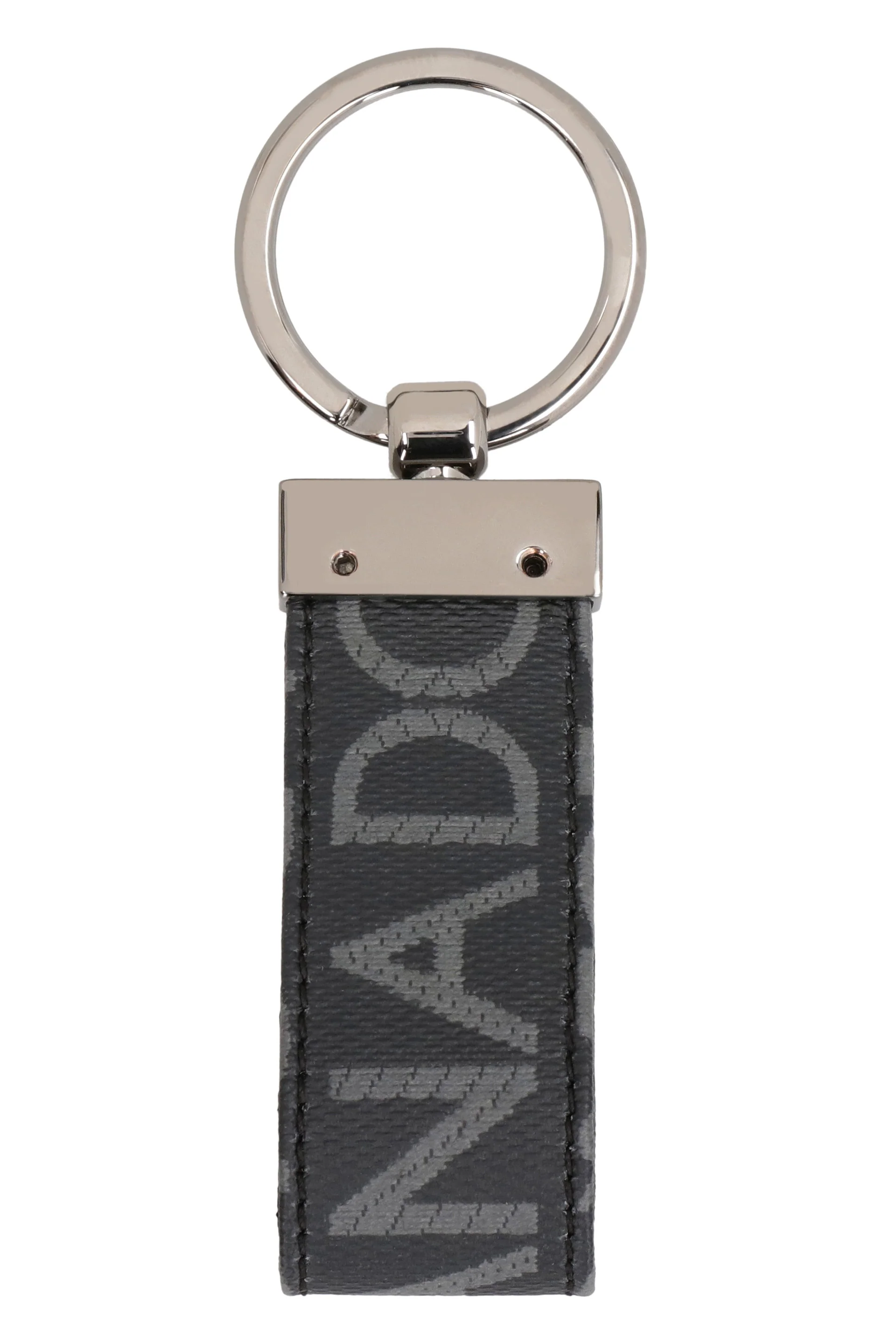 DOLCE & GABBANA Coated Jacquard Fabric Keychain for Men - Image 5