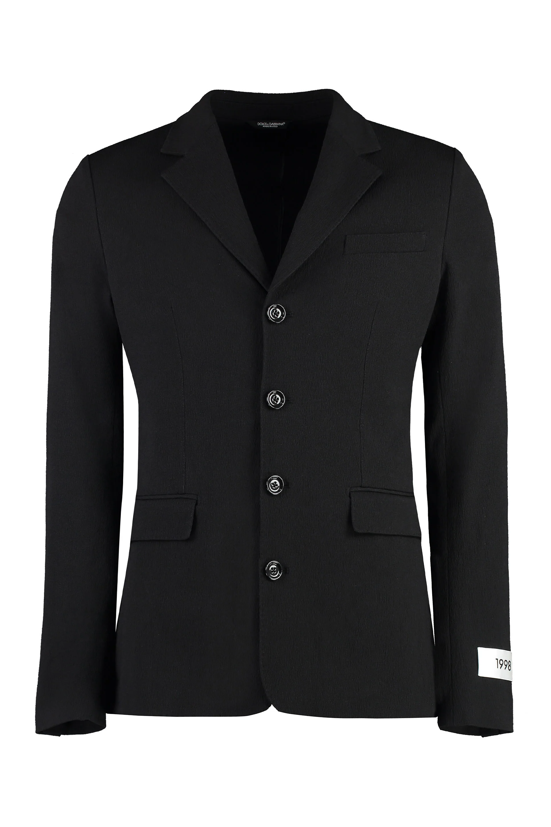 DOLCE & GABBANA Cotton Blend Single-breast Jacket - Image 3