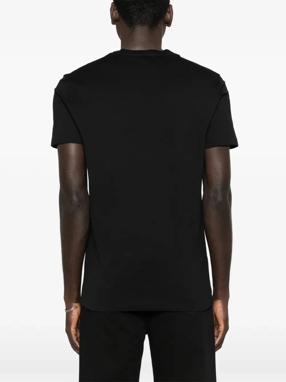 DOLCE & GABBANA Cotton T-shirt with DG Embroidery for Men - Image 7