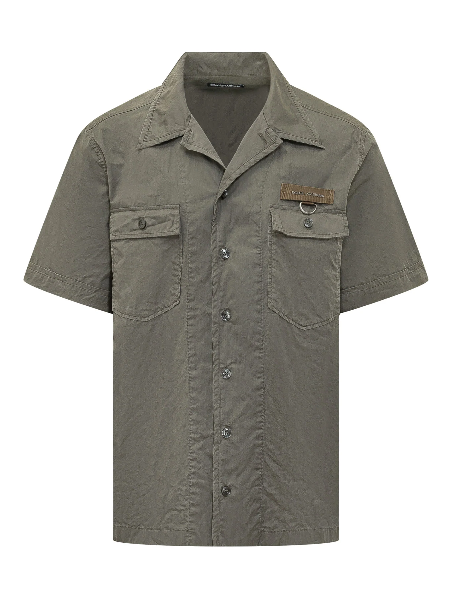 Dolce & Gabbana Cut Sleeves Shirt with Pocket - SS26