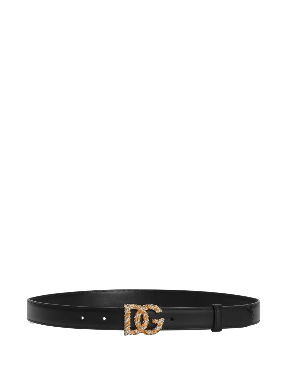 DOLCE & GABBANA DG Logo Belt for Women - Image 4