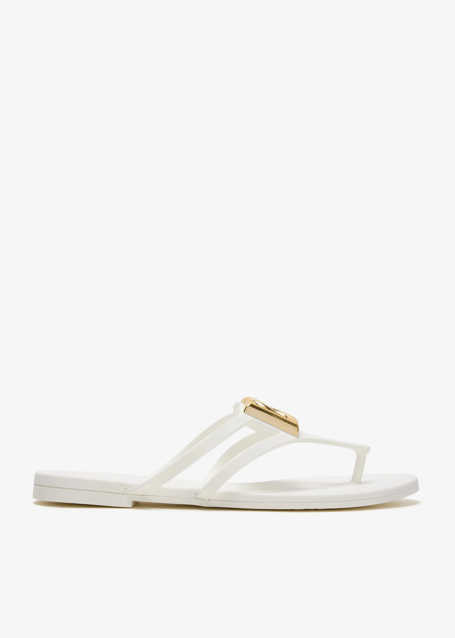 Dolce & Gabbana DG Logo Embossed Rubber Sole Sandals