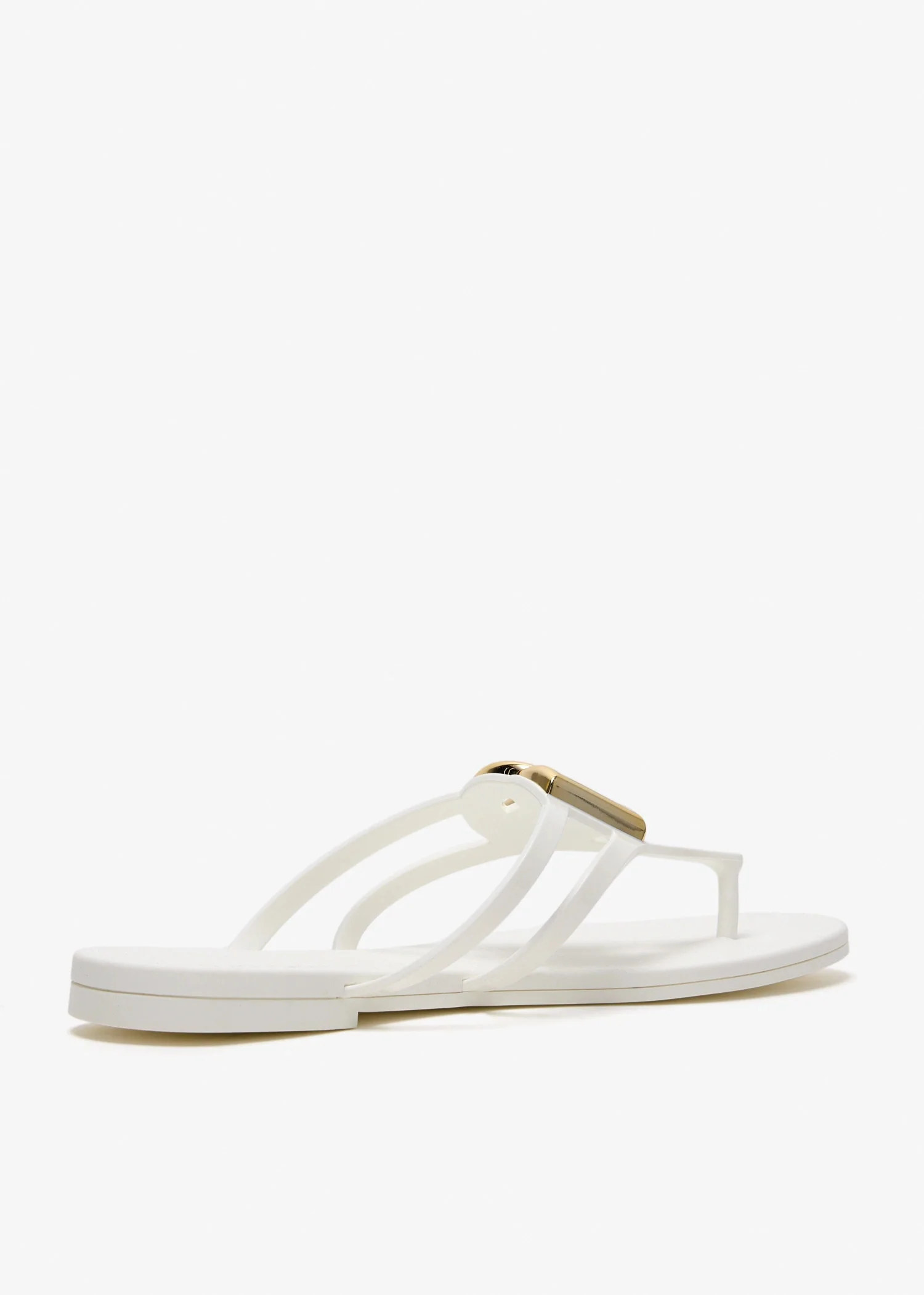 Dolce & Gabbana DG Logo Embossed Rubber Sole Sandals - Image 3