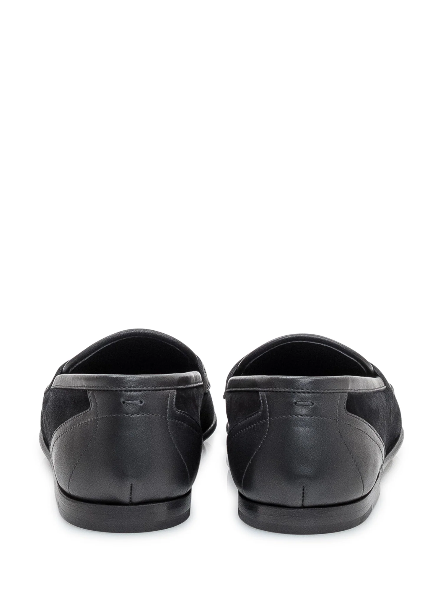 Dolce & Gabbana Elegant Slip-On Loafers with Striking Buckle - Image 3