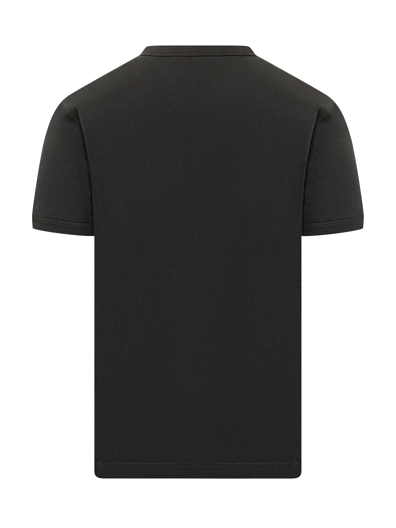 Dolce & Gabbana Embroidered Logo Giro Neck T-Shirt - Image 2
