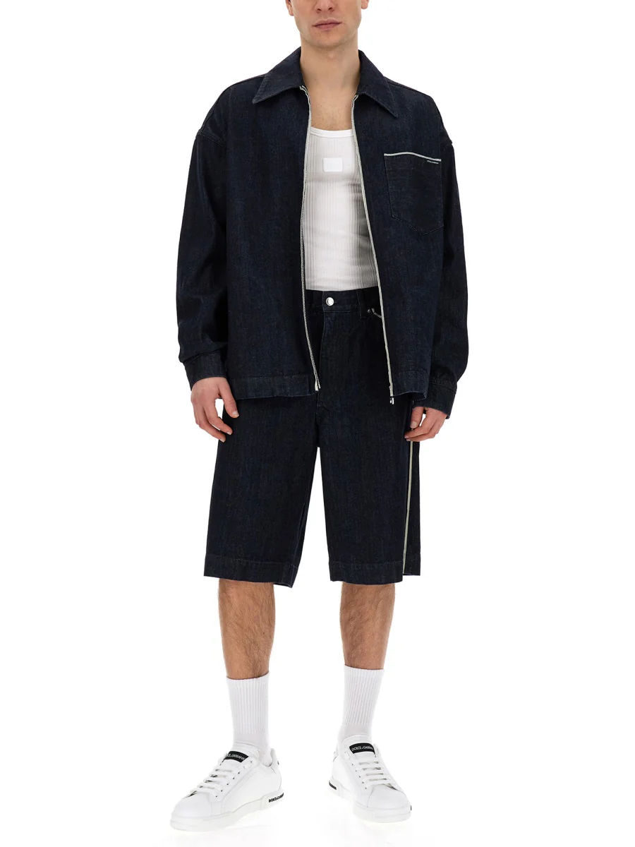 DOLCE & GABBANA Fine-rib Washed Cotton Singlet - Image 2