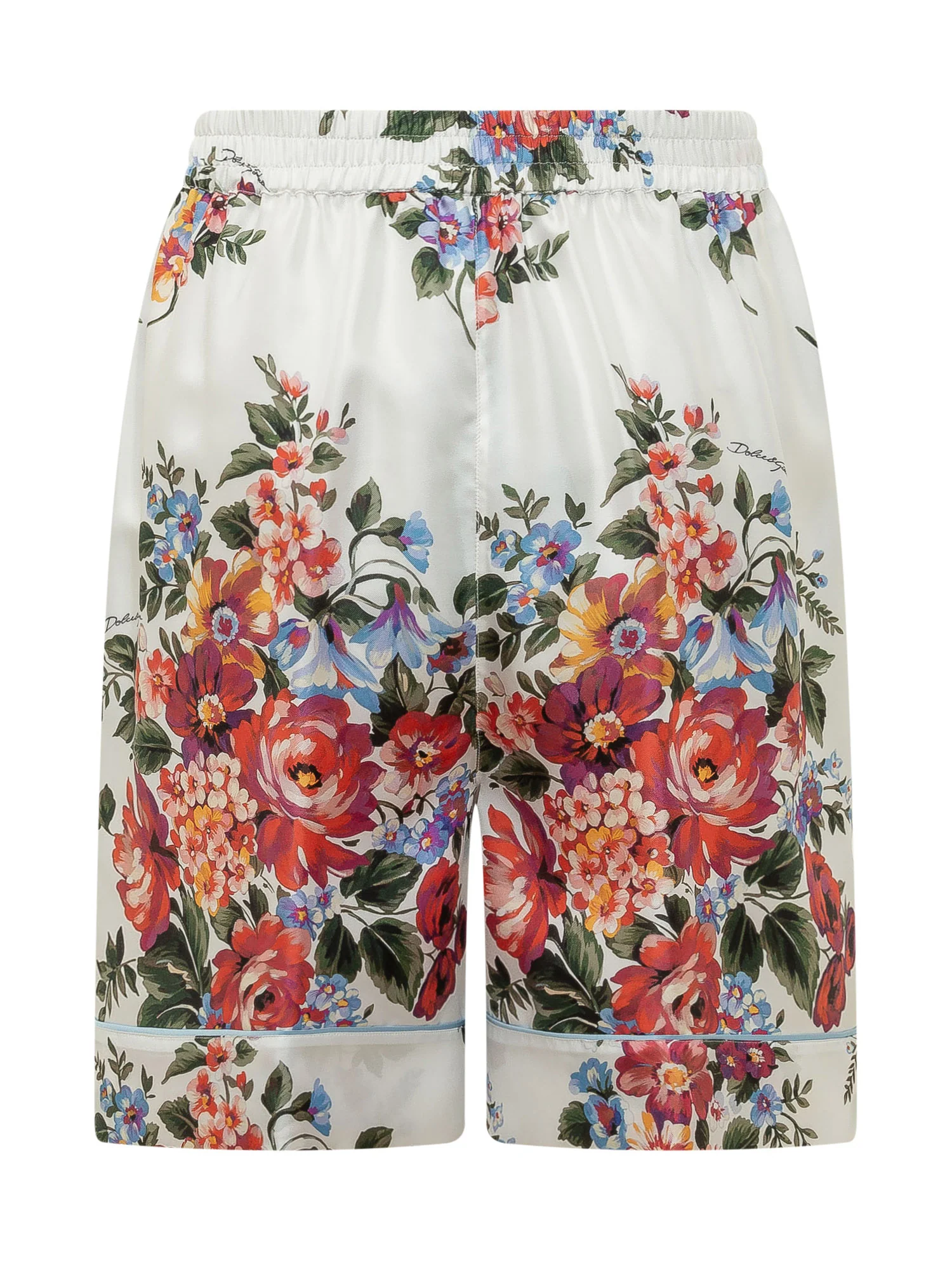 Dolce & Gabbana Floral Print Mini Shorts - Image 2